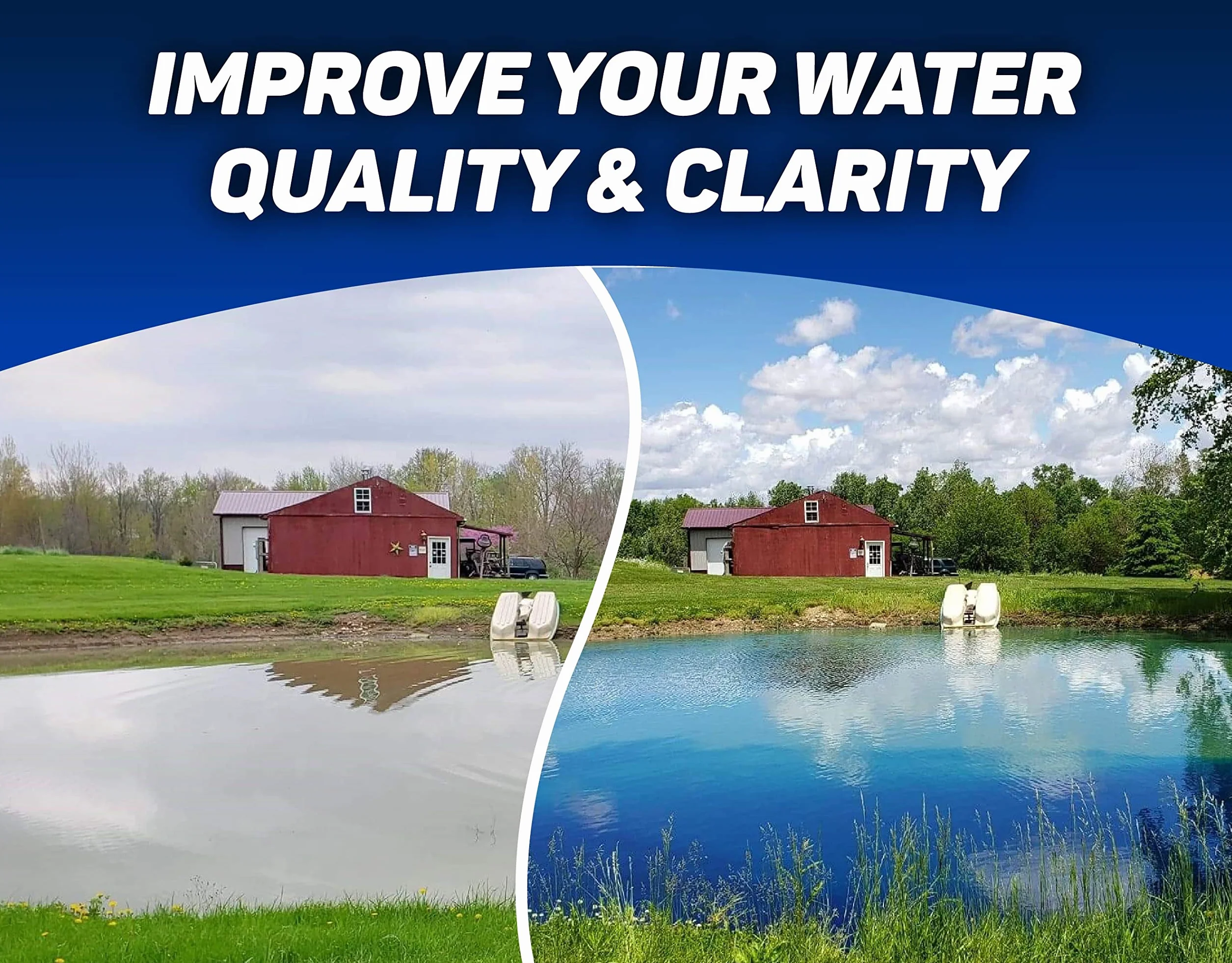 Sanco Industries Crystal Blue Lake And Pond Dye
