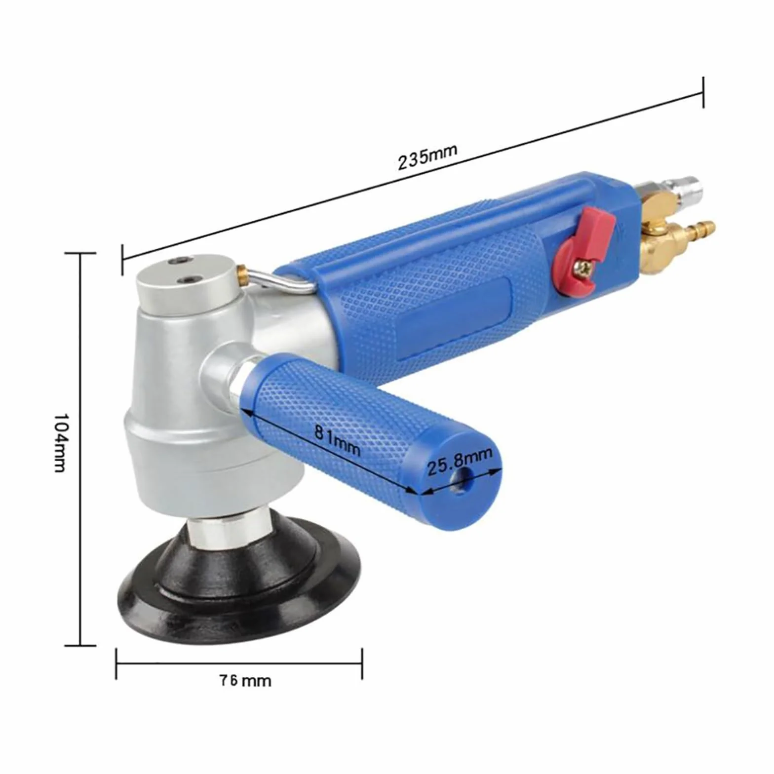 Polerka na mokro szlifierka do betonu szlifierka do marmuru elektryczna maszyna do polerowania 800W 5 Cal ręczna polerka o zmiennej prędkości