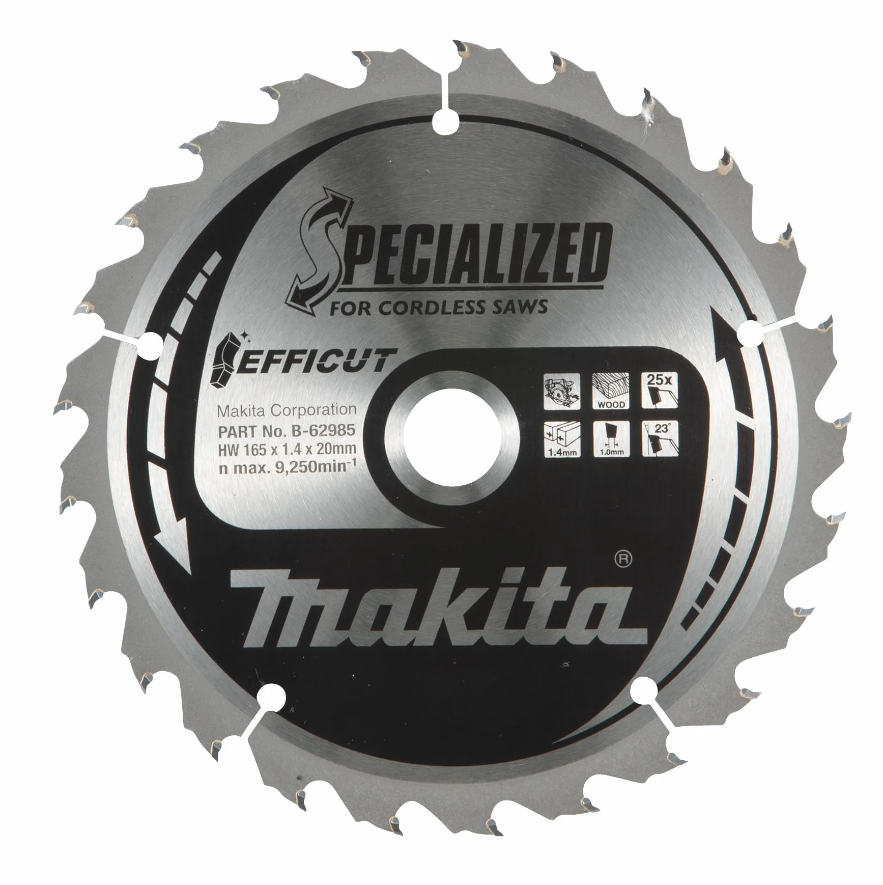 Makita B-627985 Tct Brzeszczot Piły