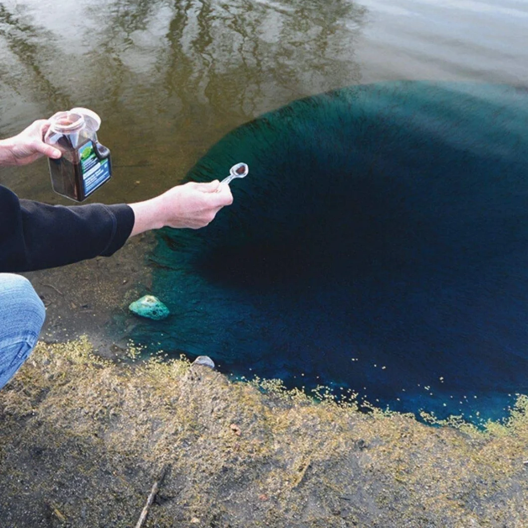 Healthy Ponds Barwnik wodny niebieski granulat do nalewania 499 g