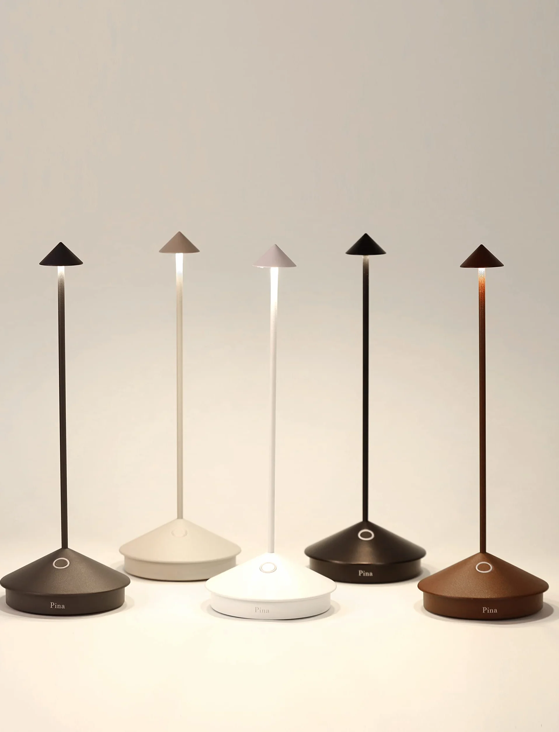 Zafferano Pina Pro Lampa Podłogowa, Brązowy, ‎10.5 x 10.5 x 29 cm