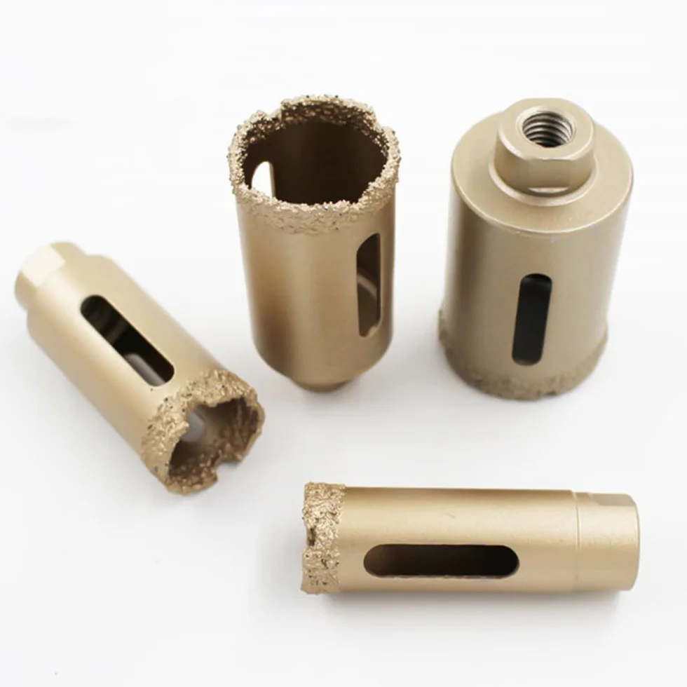 Diamentowa korona wiertnicza, diamentowe wiertło rdzeniowe M14 Sucho lutowane próżniowo 20-60 mm do płytek ceramicznych marmur granitowy (30 mm)