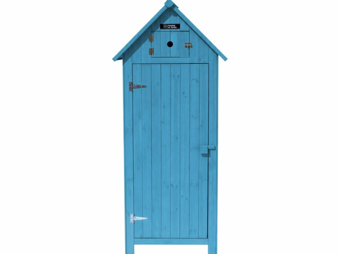 Szafa ogrodowa Cabanon 77 x 54.5 x 179 cm Błękitna