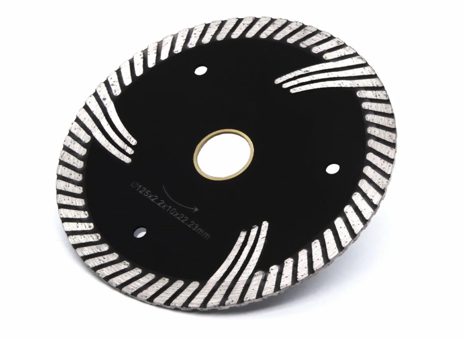 LYVQZPWLRDiamentowa płyta cięcia, 1 sztuka 5" Tarcza do piły tarczowej do kamienia T-segmentowana 125 mm Tarcze diamentowe
