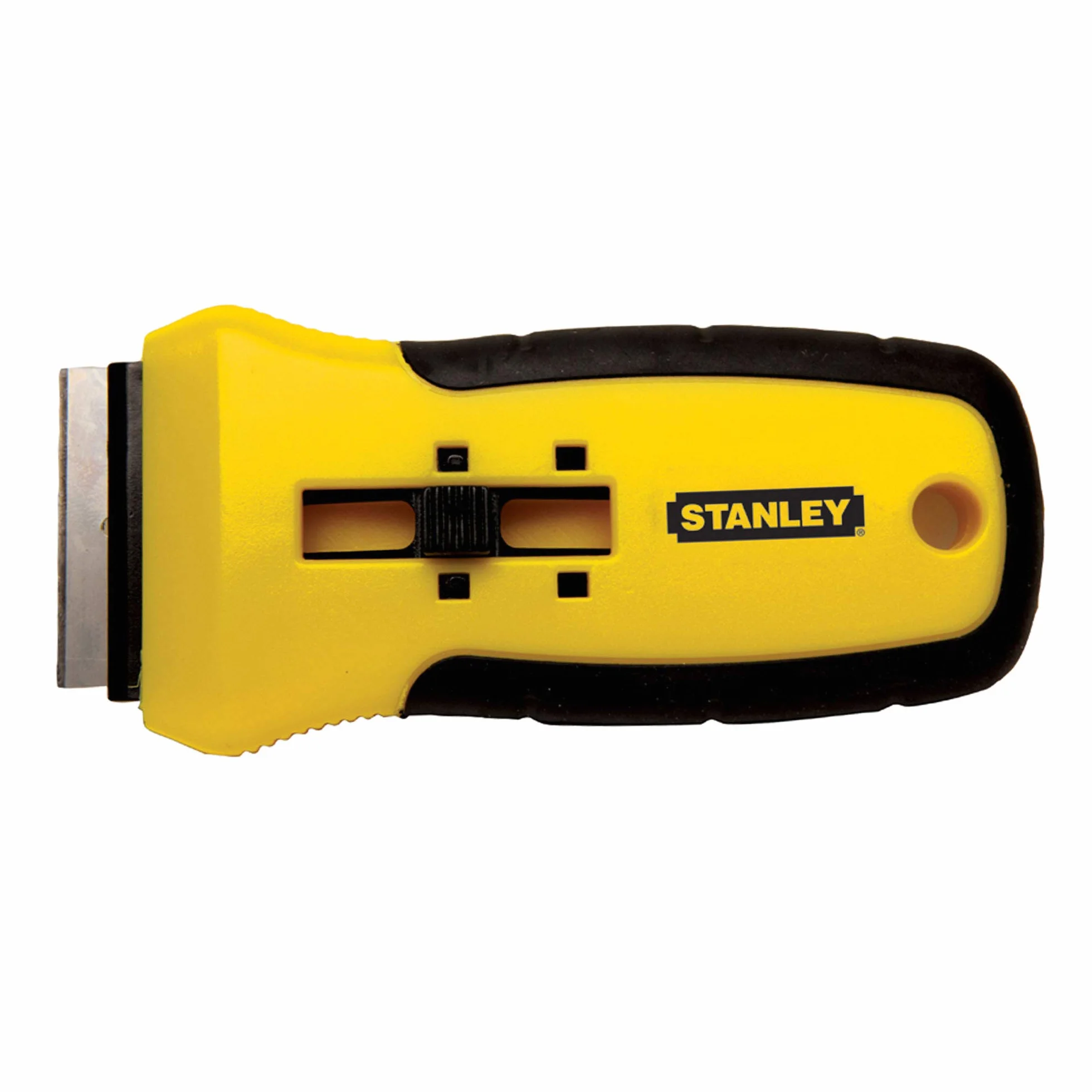 Stanley 0-28-217 skrobak do szkła, z miękkim uchwytem, w tym 5 ostrzy