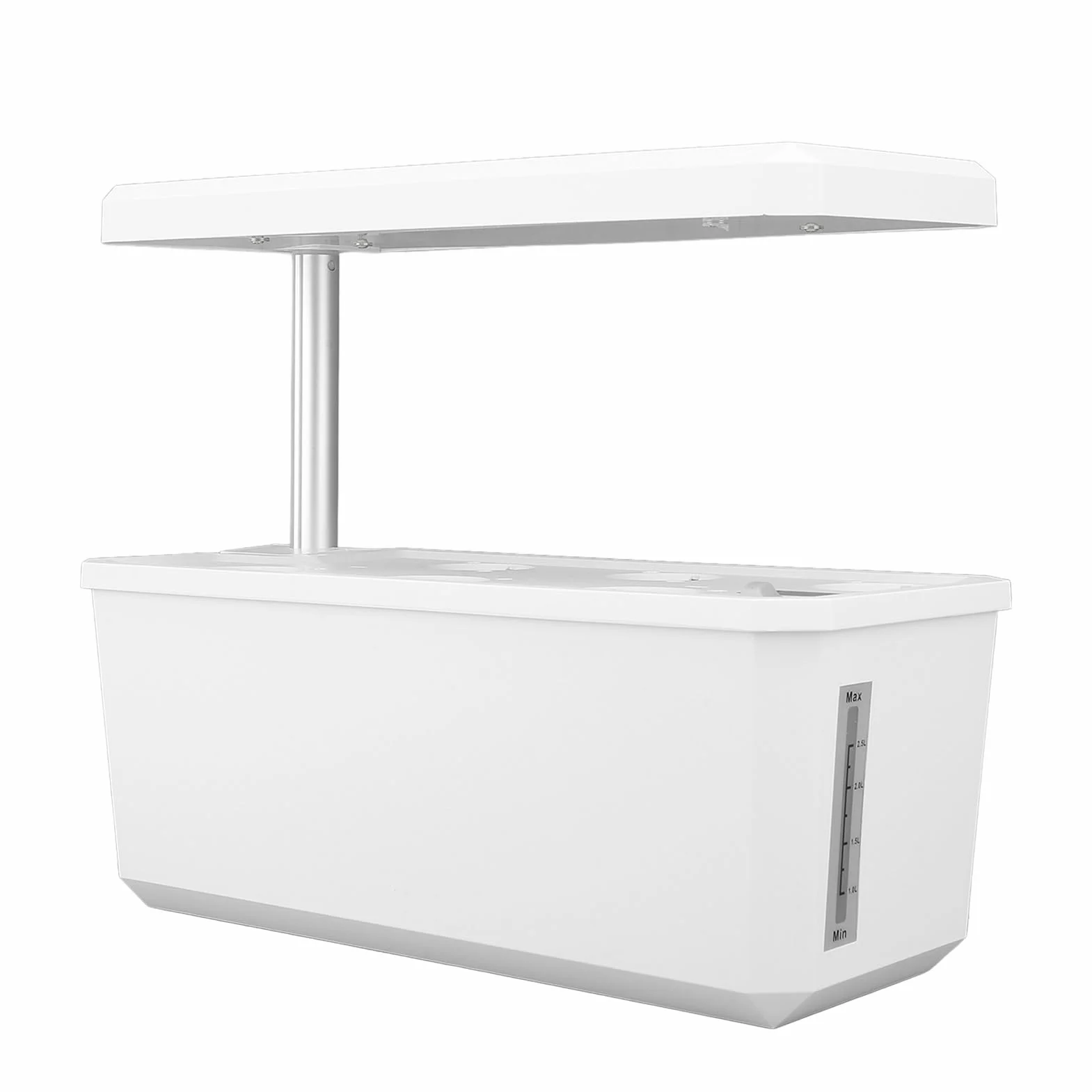 Hydroponika Maszyna do Uprawy LED 100-240V ABS Automatyczna Regulacja Biały