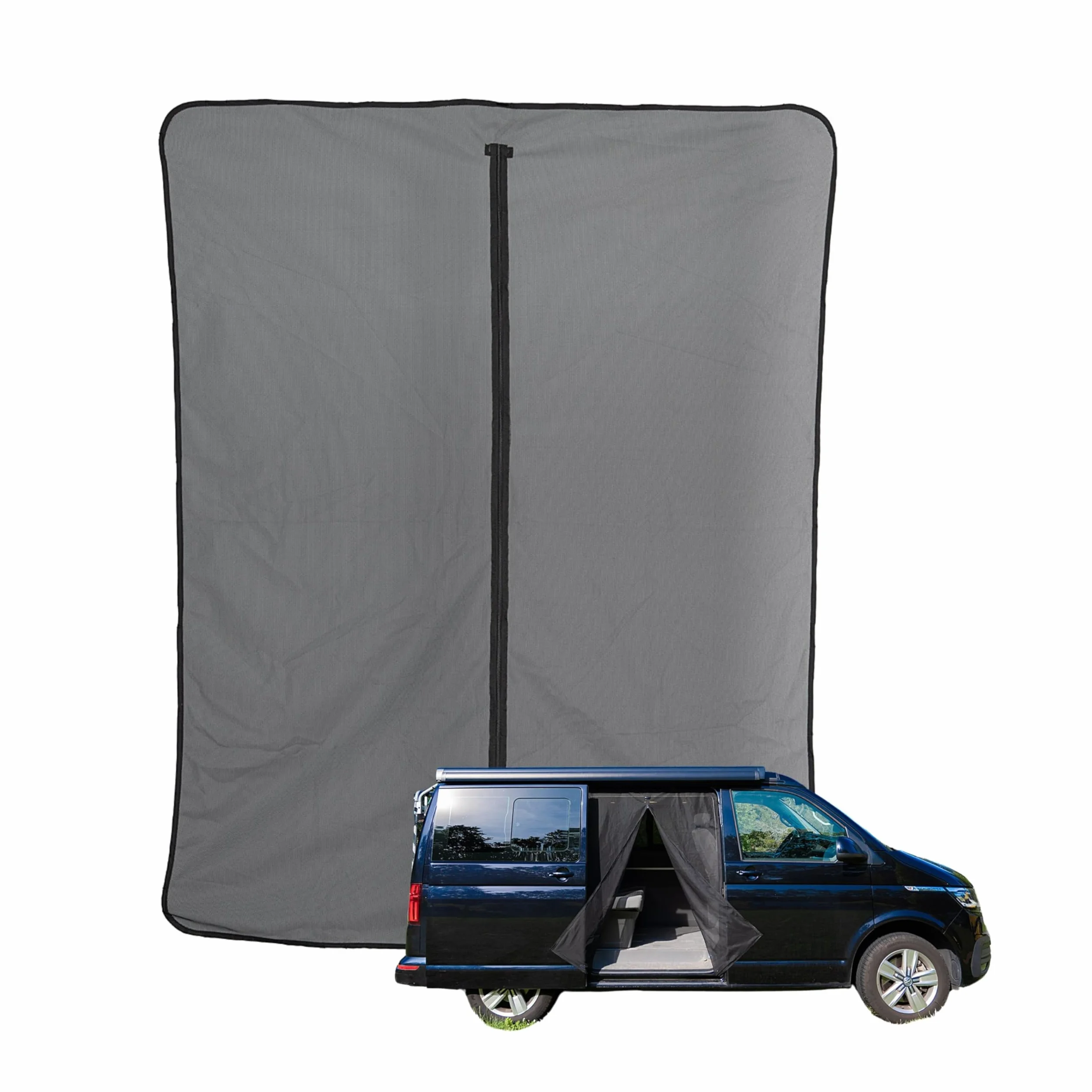 Moskitiera magnetyczna do vana futura8, pasuje do vw T4,T5,T6 - Vito, Tourneo, Duncan, siatka nylonowa, ochrona przed owadami, łatwy montaż