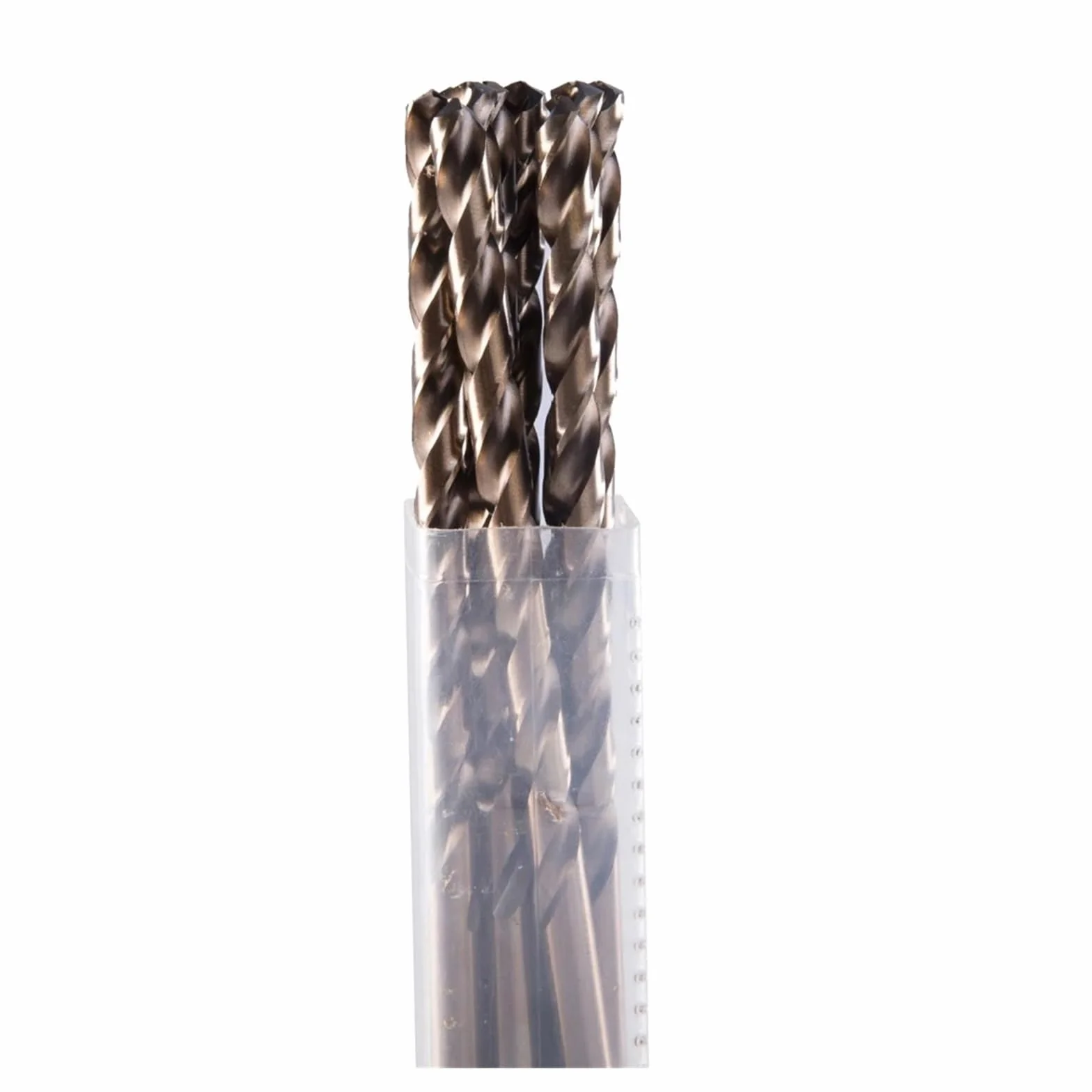 10 szt. Zestaw wierteł krętych ze stali szybkotnącej kobaltowej M35, od 0,5 mm do 8,0 mm, do stali nierdzewnej i twardych metali(7.2mm)
