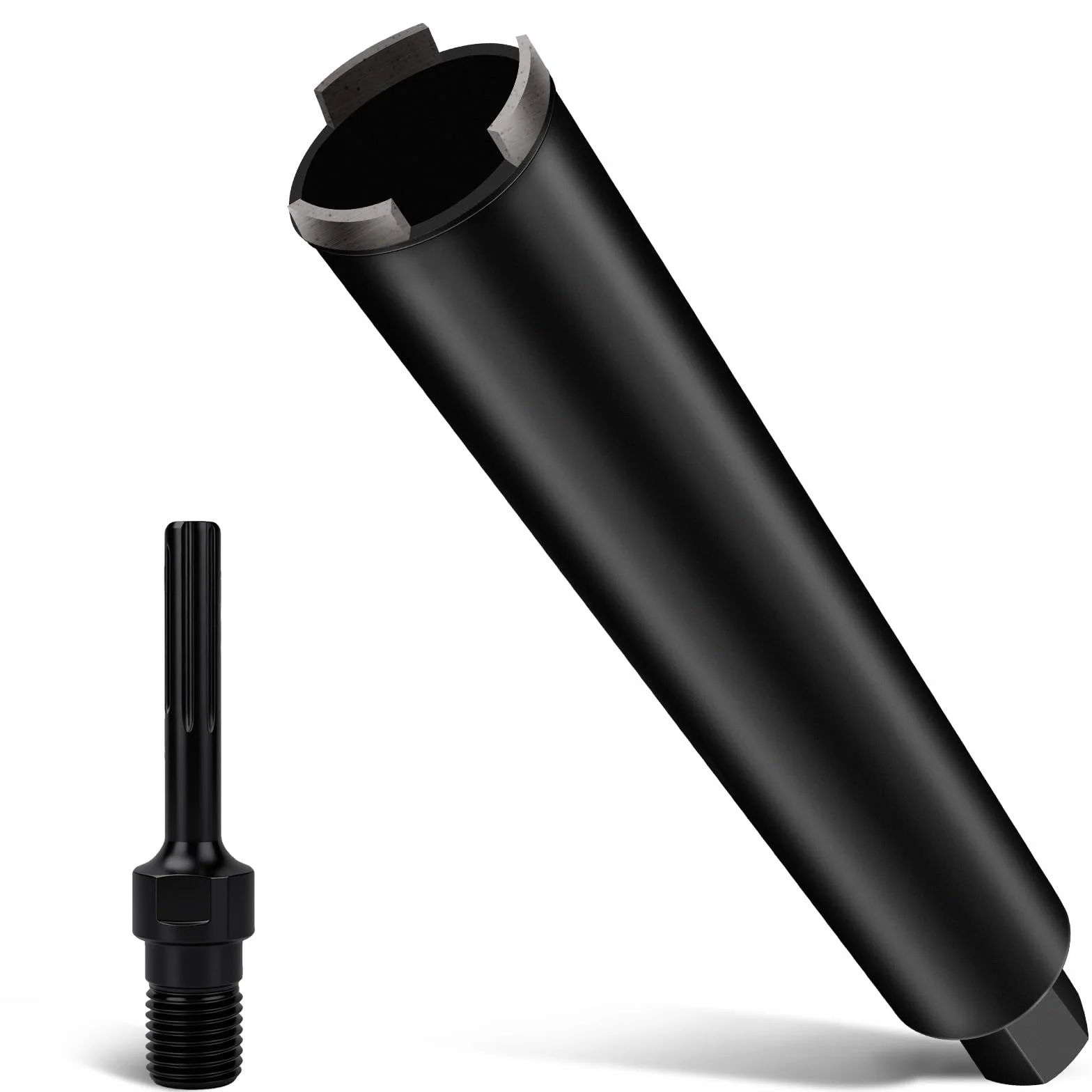 Diamentowa koronka wiertnicza Ø 27 mm z SDS Max, 1 ¼" diamentowa koronka wiertnicza, L 460 mm, pogłębiacz puszek koronka wiertnicza wiertło rdzeniowe wiertło na mokro/sucho, otwornica do płytek do