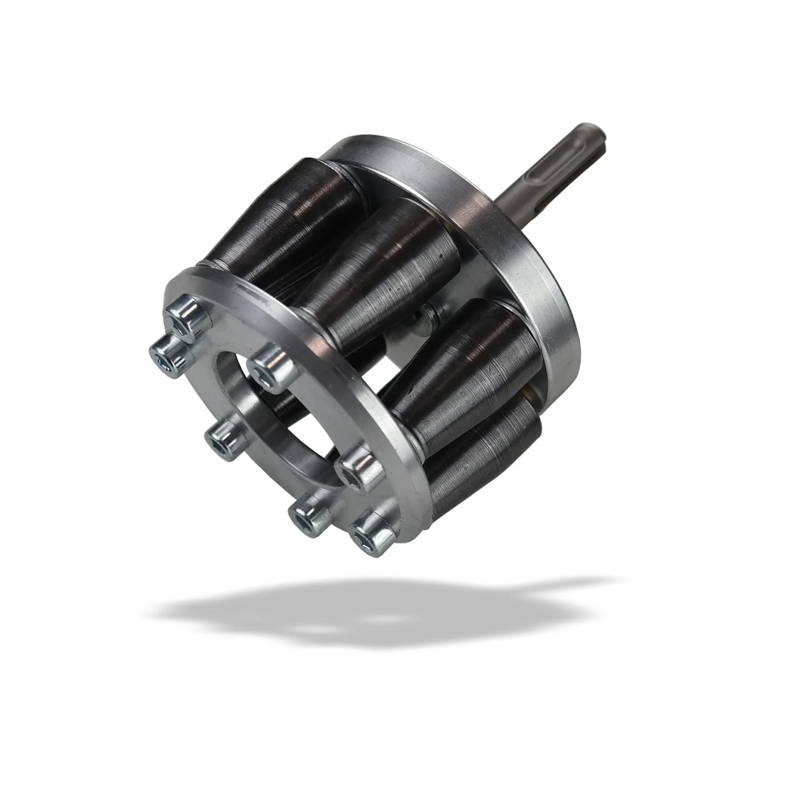 Przedłużacz rury z uchwytem SDS-Plus do rur spustowych, mufek, ekspander dla dekarzy, hydraulików, dostępne wszystkie rozmiary (DN 100)