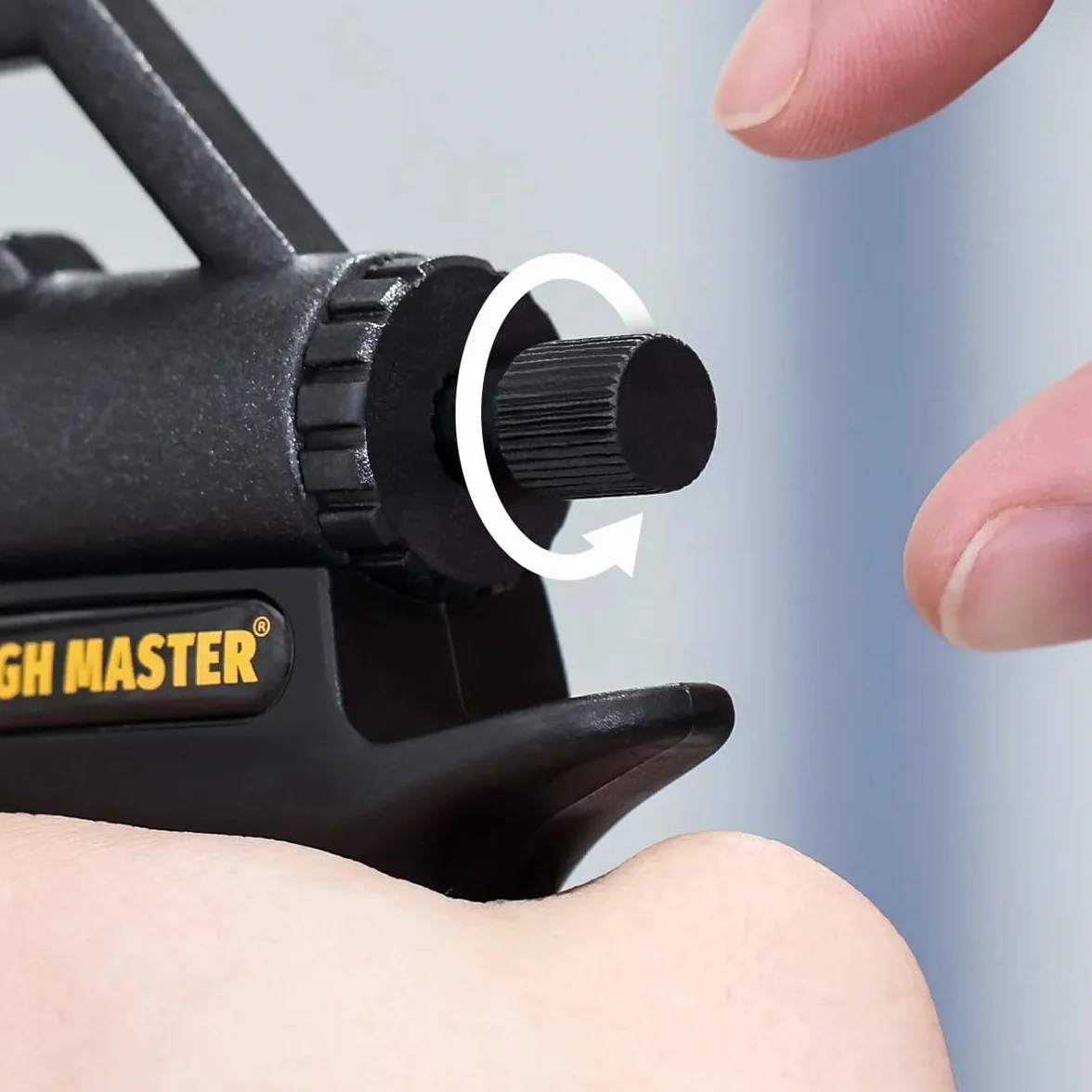 TOUGH MASTER Pistolet piankowy profesjonalny wytrzymały aluminiowy pistolet do spieniania z podwójną ochroną PTFE, rurka ze stali nierdzewnej i aplikator natryskowy igły z x2 plastikowymi dyszami x2