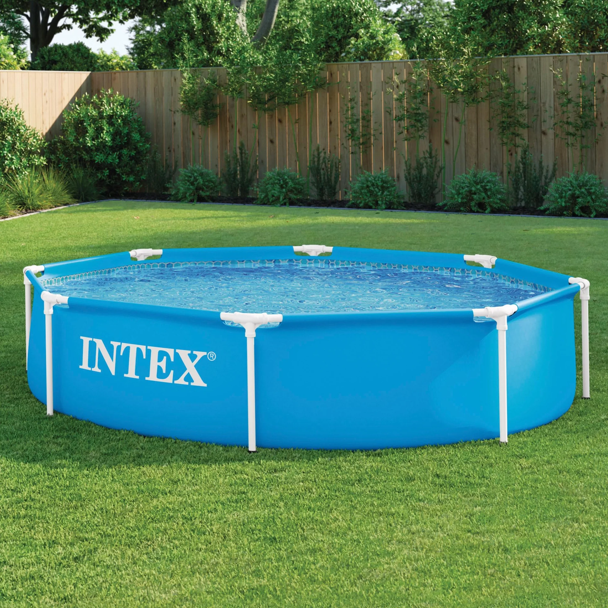 Intex Frame Basen Stelażowy Niebieski 244 x 244 x 51 cm