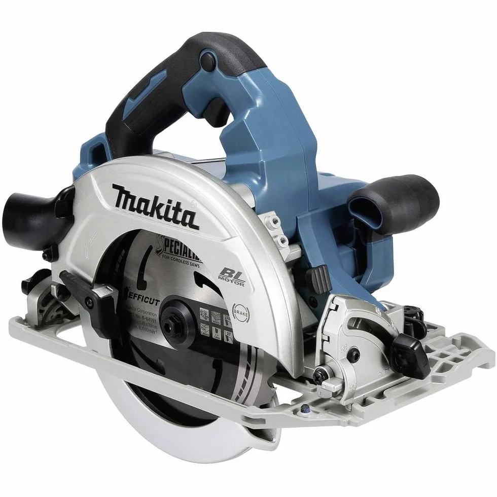 Makita DHS782ZJ Twin 18V (36V) Li-Ion LXT bezszczotkowa piła tarczowa 190 mm dostarczana w obudowie Makpac - baterie i ładowarka nie są dołączone