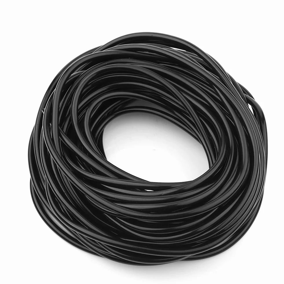 Rura do Nawadniania, 5 M 10 M 20 M 3 Rodzaje Węży z Tworzywa Sztucznego PVC średnica Wewnętrzna 4 Mm średnica Zewnętrzna 7 Mm Wąż do Nawadniania z Mikrokroplownikiem(20m)