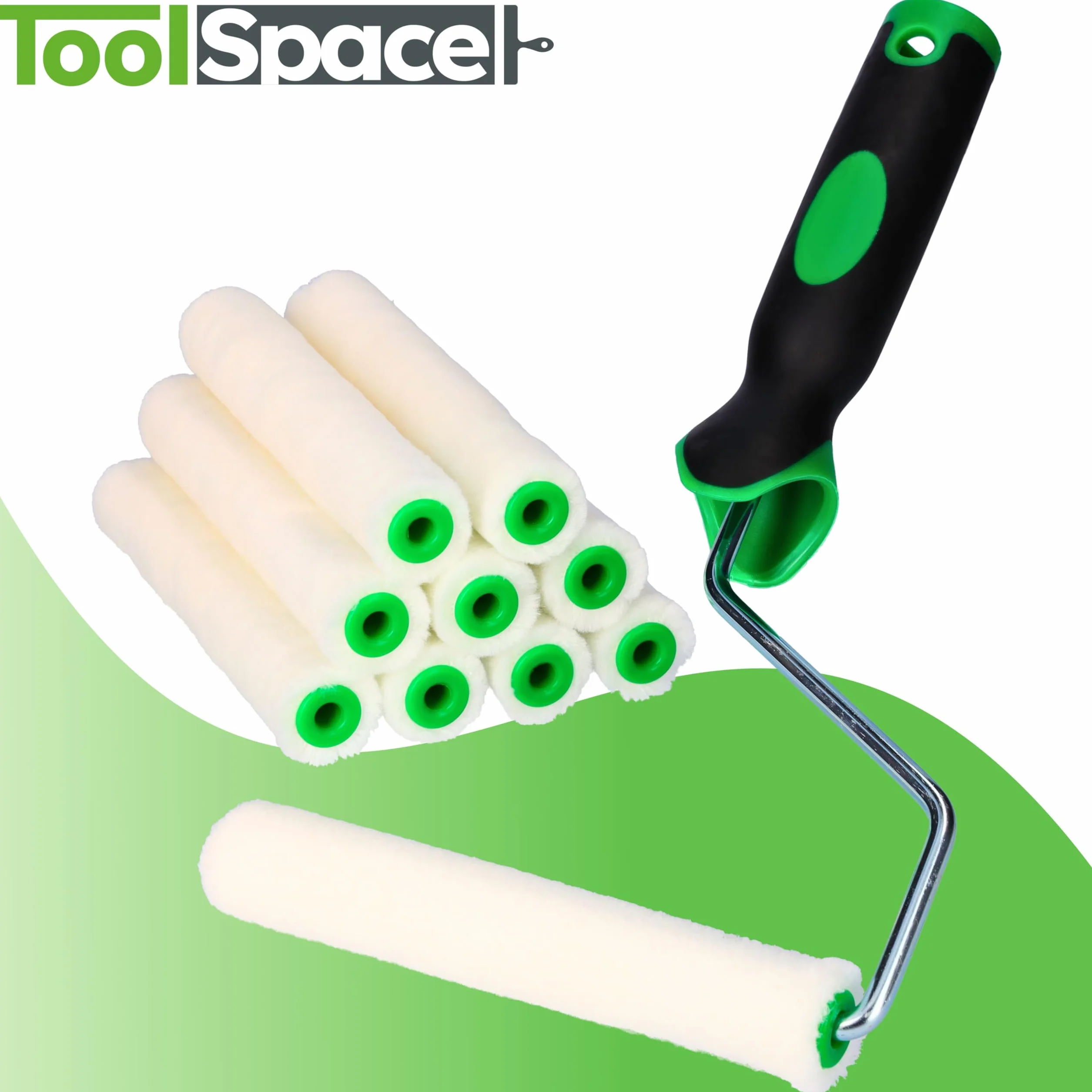 ToolSpace | ZESTAW 10x VELUR 15CM + RĄCZKA 2K