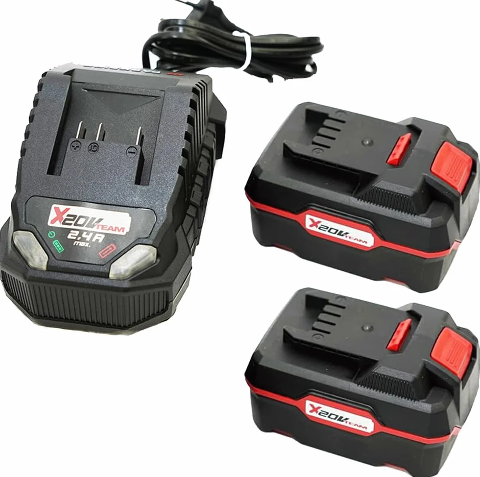 Parkside® Bundle - 2 x akumulator 4 Ah Pap 20 B3 + 1 x ładowarka 2,4 A 20 V PLG 20 C1 - akumulator litowo-jonowy - do serii X20V - 4 Ah