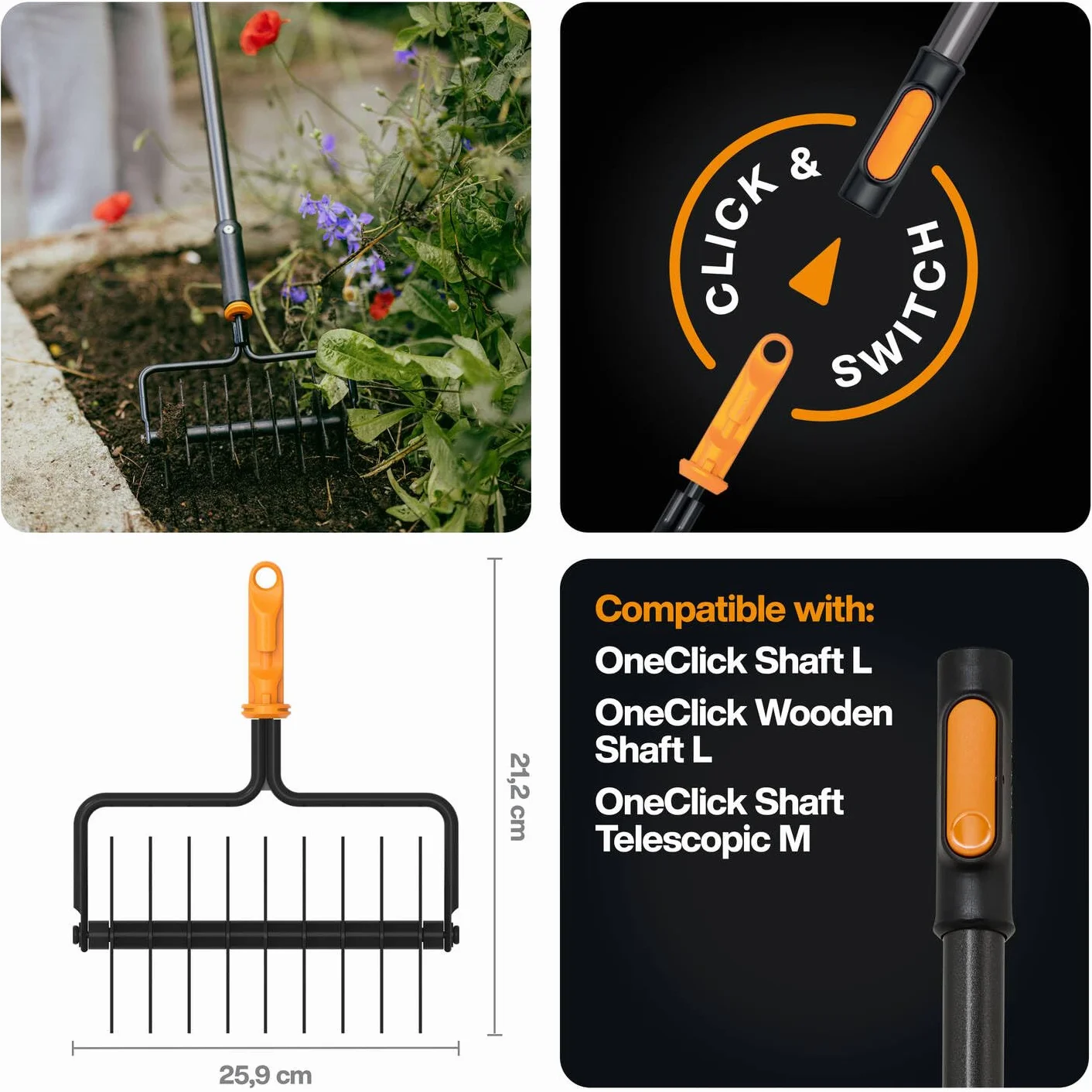 Fiskars OneClick Spiker