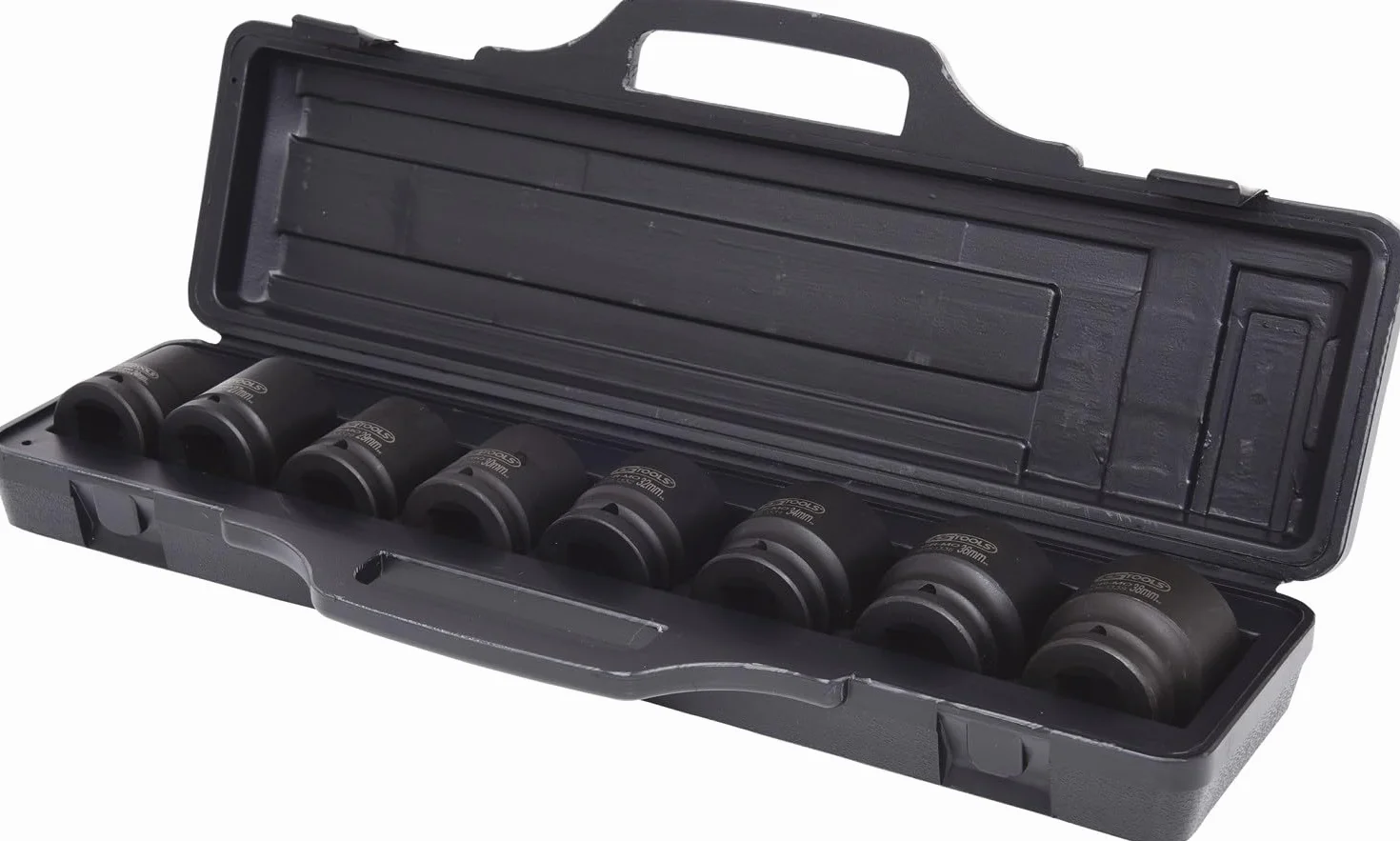 KS Tools 515.0210 3/4"Zestaw gniazd silowych 6-katnych8-szt, 24-38mm