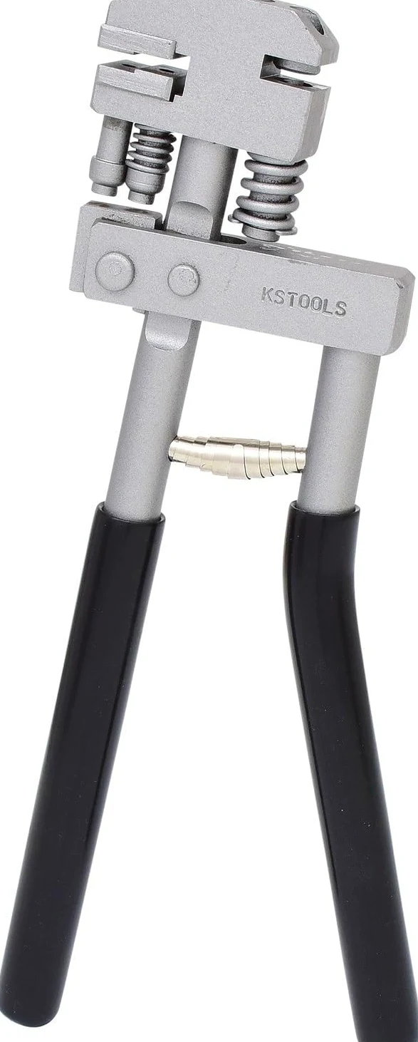 KS Tools 118.0055 Szczypce do dziurkowania i robienia zakładek z blachy, 285 mm