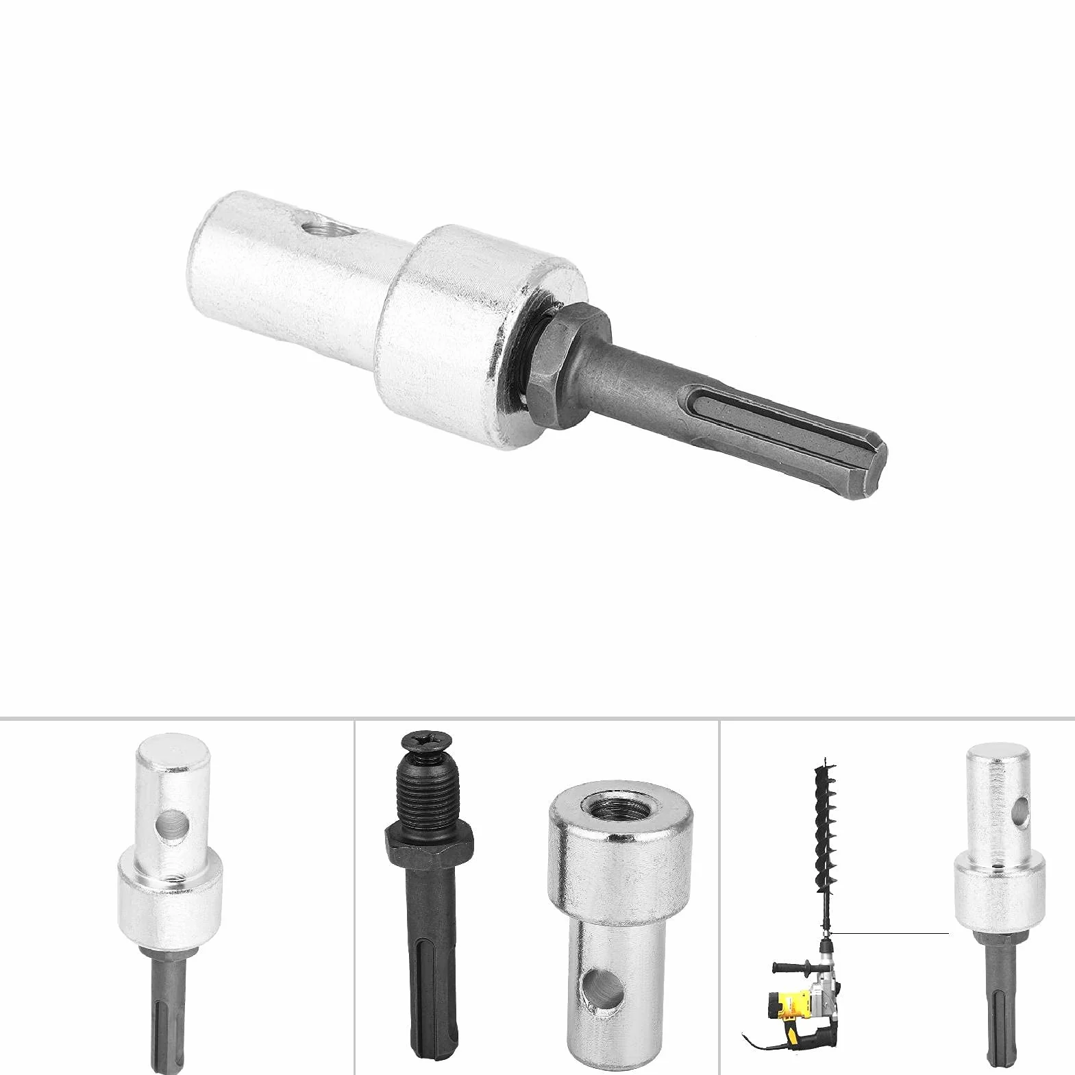 Adapter do wiertarki ziemnej 2 gniazda złącze wtykowe