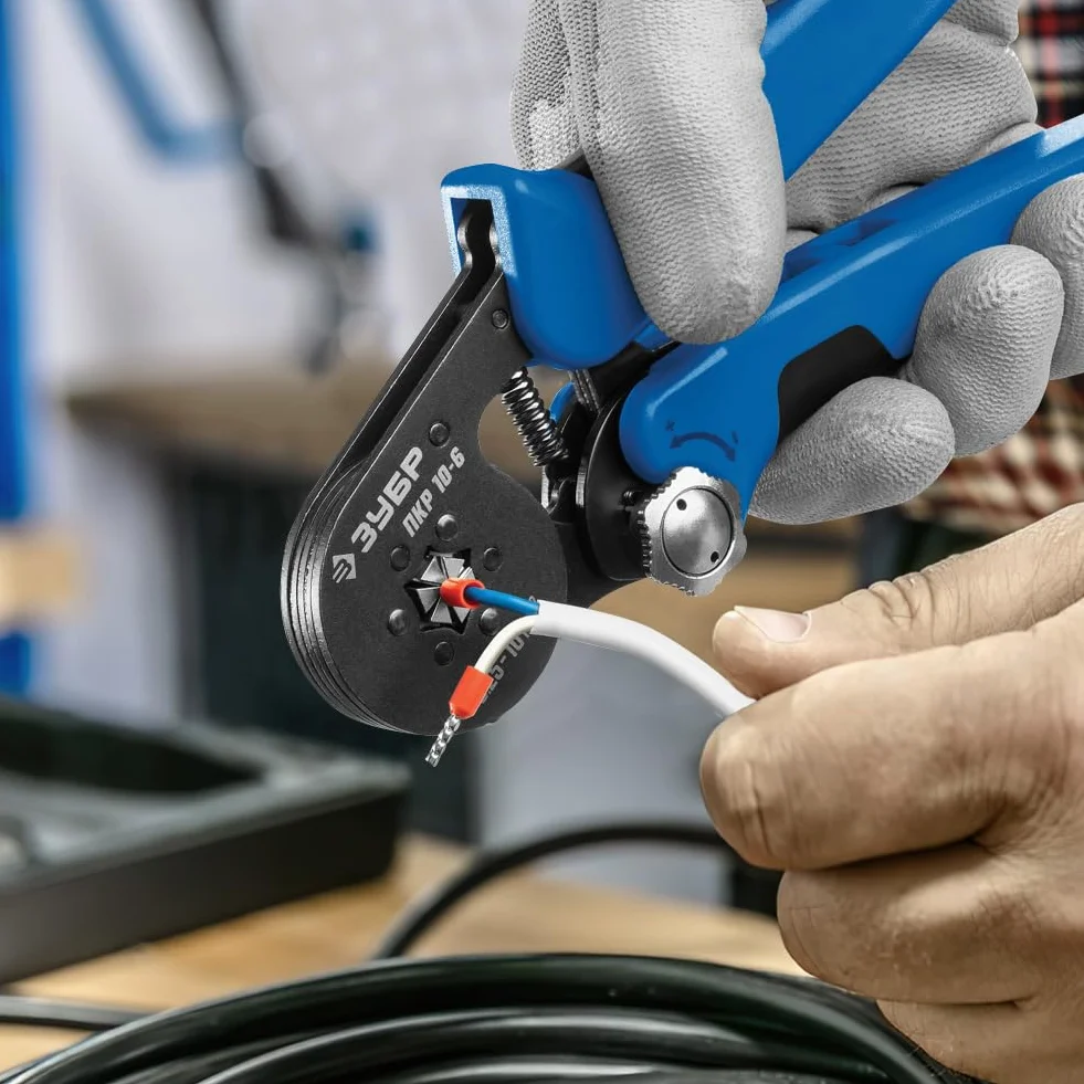 flintronic Zestaw tulejek kablowych 10 mm², 100 sztuk końcówek kablowych, płaskie tulejki, złącza zaciskowe, osłony izolacyjne, widelce, końcówki kablowe, pudełko kablowe, złącze wtykowe dla