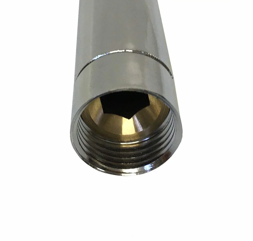 Rurka przedłużająca do prysznica, przedłużka ramienia prysznicowego, 1/2" lub 3/4" (rurka przedłużająca 20 cm 3/4 cala)