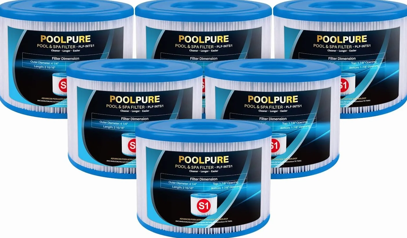 POOLPURE filtr PureSpa S1 6-pak wkład basenowy 11692