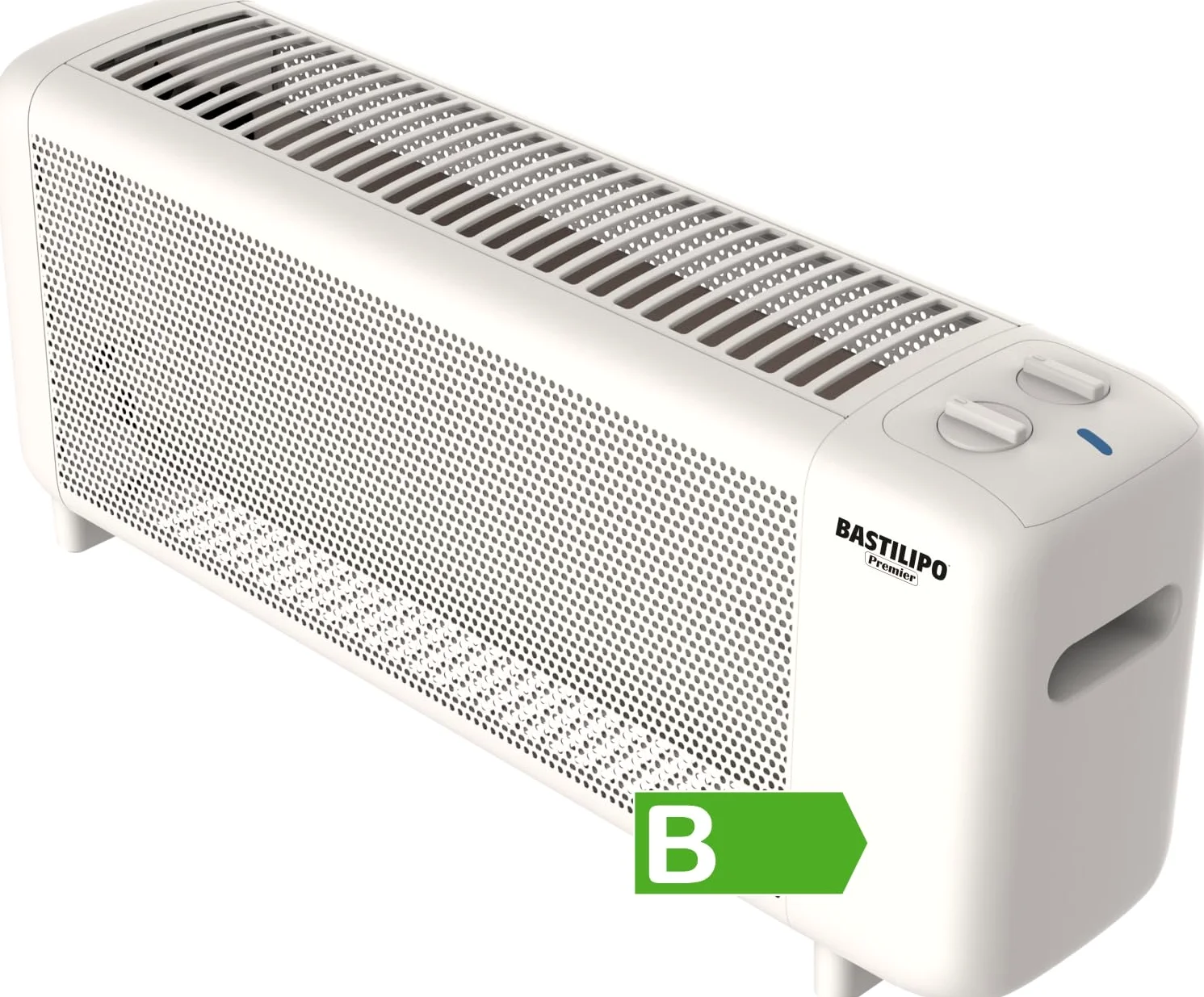 Bastilipo Mica 1500B PRC Bastilipo-PRC-1500B grzejnik kompaktowy, 1500 W, energooszczędny i wydajny, biały
