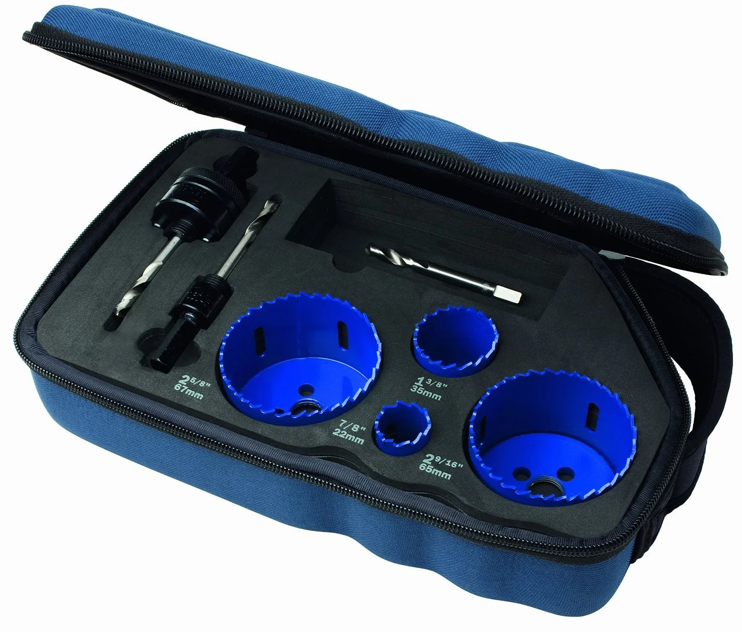 IRWIN 10506442 IW10506442 zestaw bi-metalowych otwornic (600P), zestaw 9 sztuk