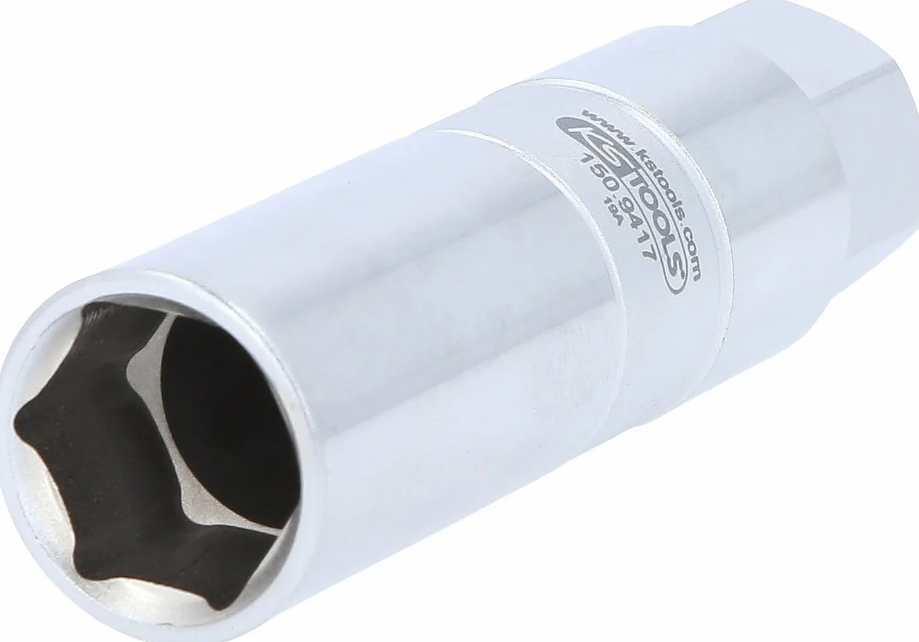 KS Tools 150.9417 Nasadka bit przyporu zewnętrznej końcówki 6-kątnej amortyzatora, 17 mm