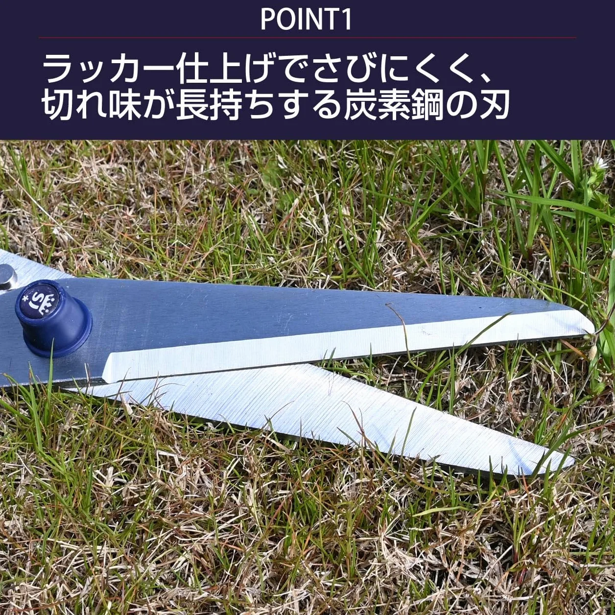 Spear & Jackson 4911RSS Razorsharp Stalowe nożyce do trawnika z teleskopowym uchwytem