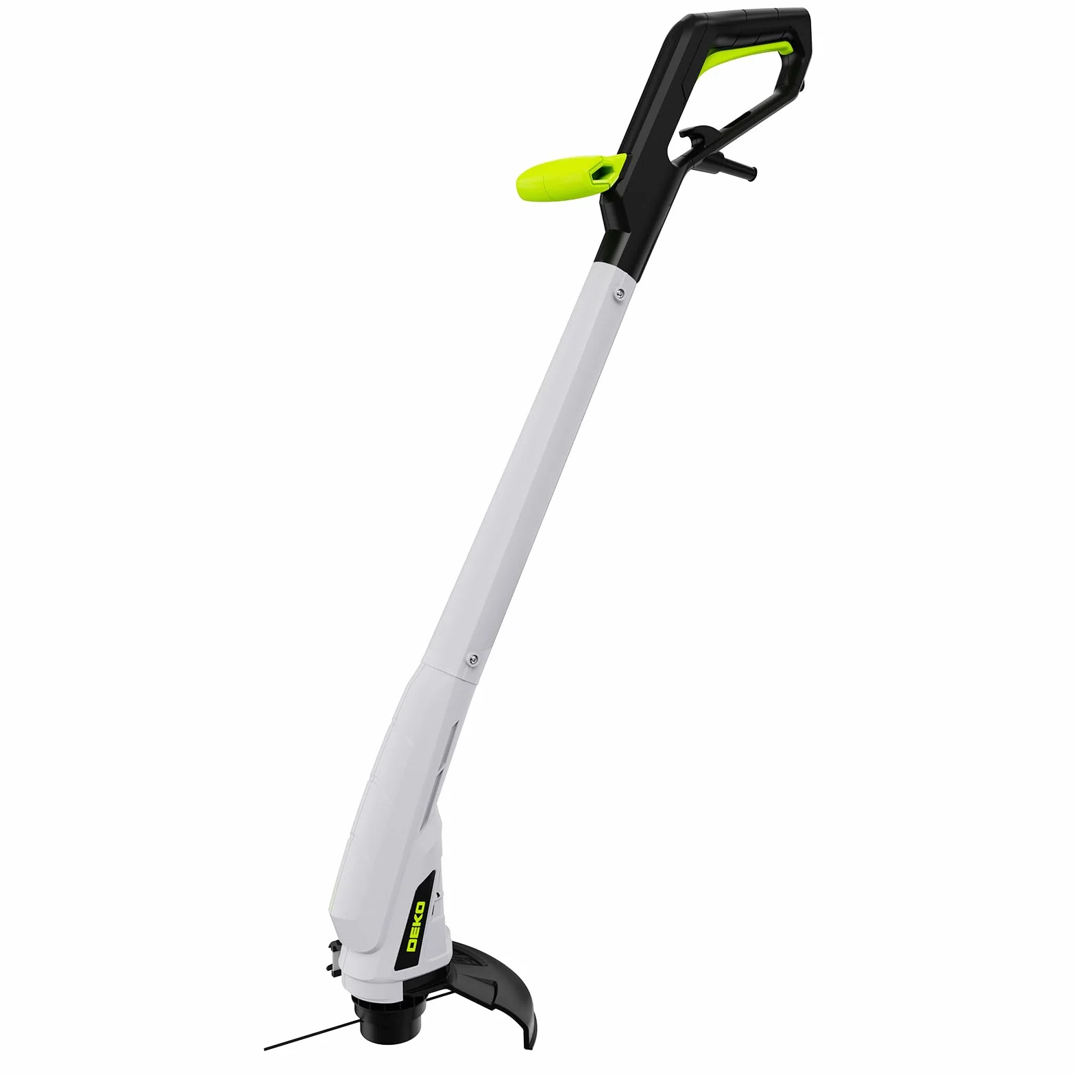 DEKOPRO Elektryczna podkaszarka do trawy 250 W, 11000 obr./min, automatyczne śledzenie żyłki, szerokość cięcia 230 mm, żyłka nylonowa 1,4 mm do ogrodu