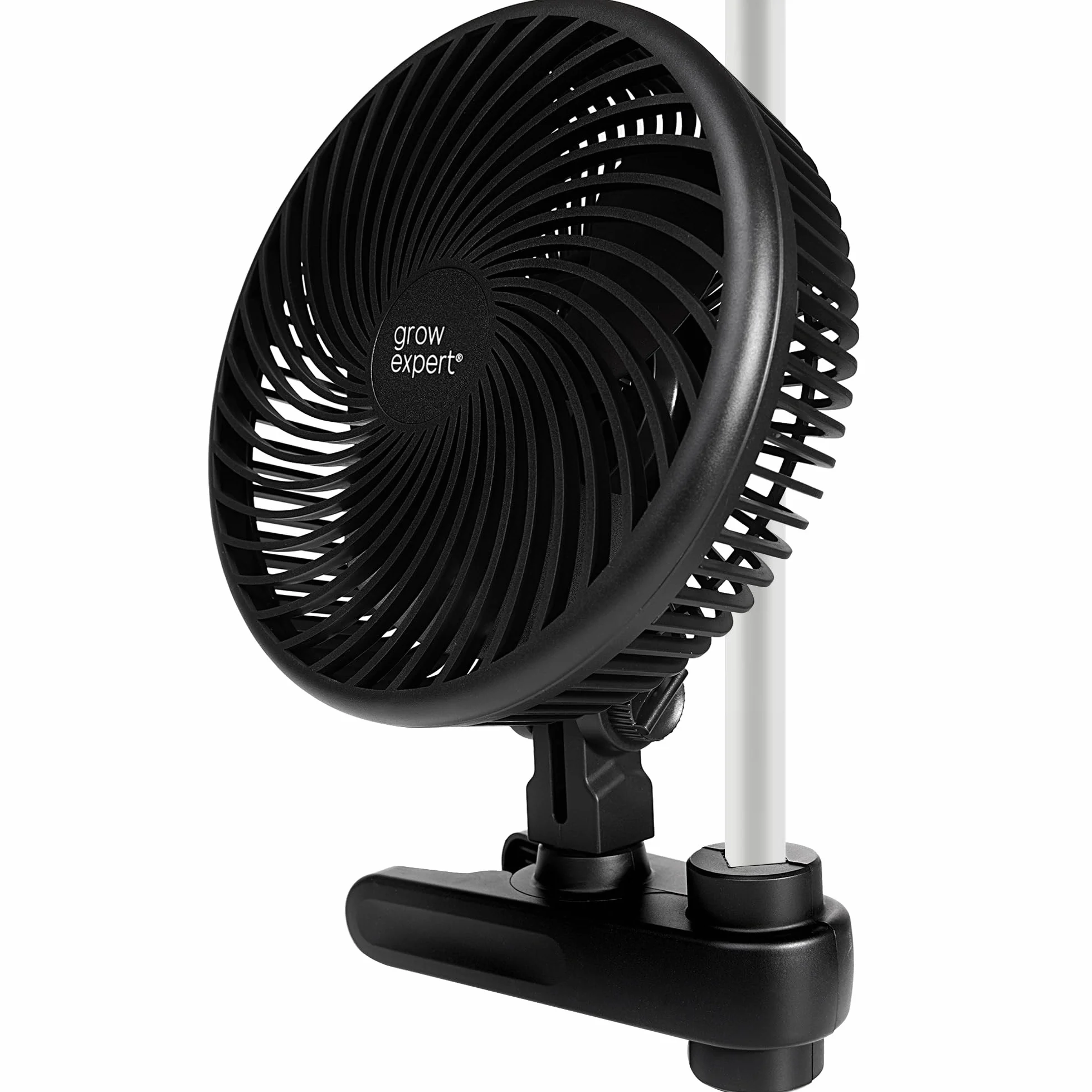 Wentylator oscylacyjny z klipsem do growbox, silnik EC, 10 stopni, 32 dB, kabel 250 cm