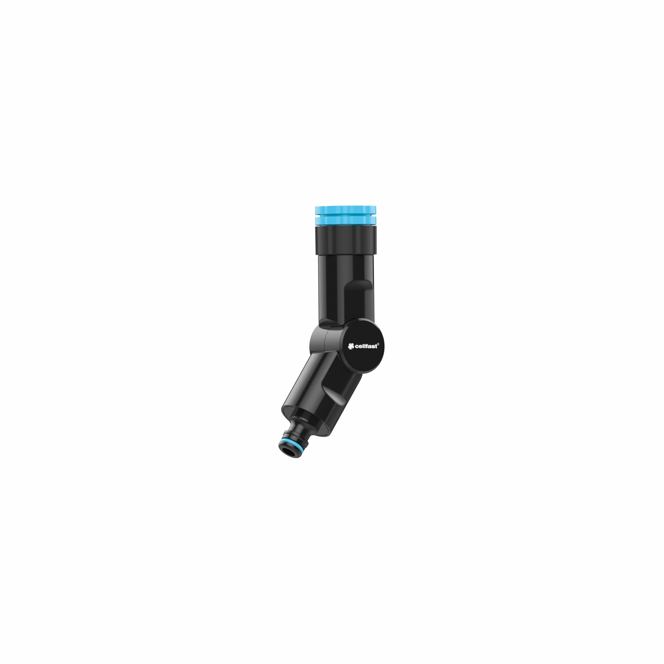 Cellfast Uniwersalna złączka kątowa z gwintem wewnętrznym, szybkozłączka z tworzywa sztucznego ABS, G1/2", G3/4", G1", 53-250