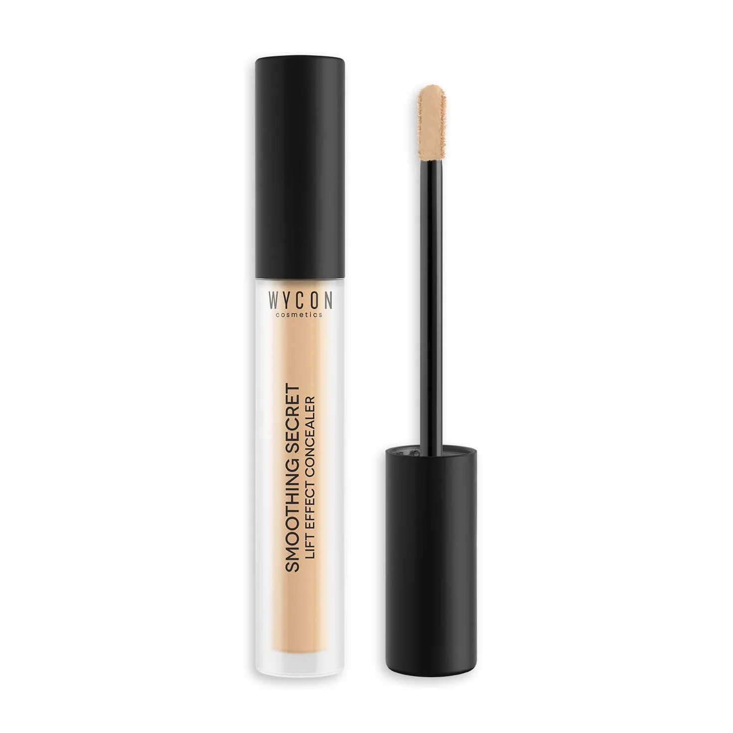 WYCON cosmetics ConCEALER SMOOTHING SECRET NC15 profesjonalny korektor cieni do oczu, płynny korektor makijażu, rozjaśniający korektor uniformujący, 1 przedmiot