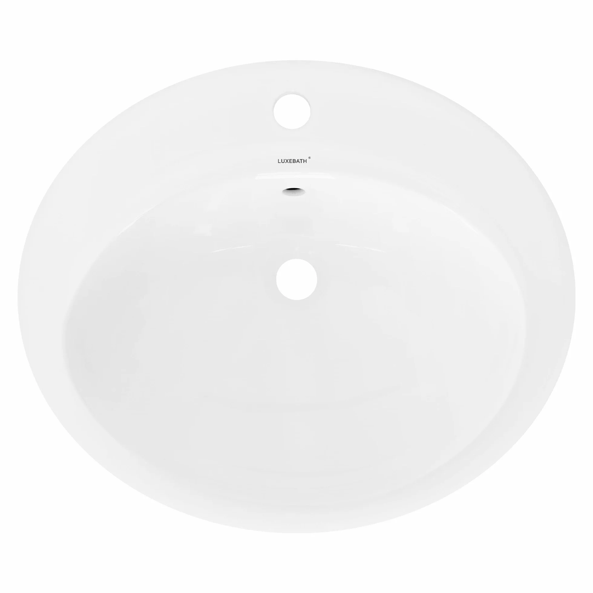 ML-Design Umywalka ceramiczna biała błyszcząca 57x19,5x48,5cm Owalna wraz z zestawem odpływowym Umywalka do zabudowy z przelewem Umywalka nablatowa Umywalka do zabudowy Umywalka.