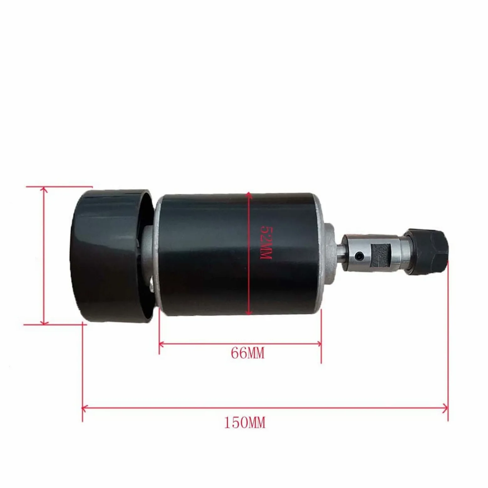 Maszyna do Grawerowania, 0.2kw chłodzony powietrzem wrzeciono ER11 uchwyt CNC 200W silnik wrzeciona + 52mm zaciski + zasilacz + regulator prędkości dla majsterkowiczów CNC 24V10000rpm(Set 3)