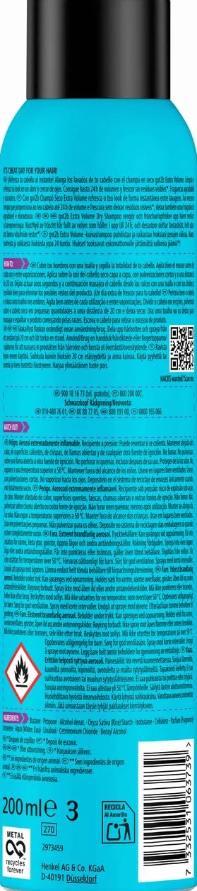 Got2B 4076410 Suchy Szampon, 200 ml