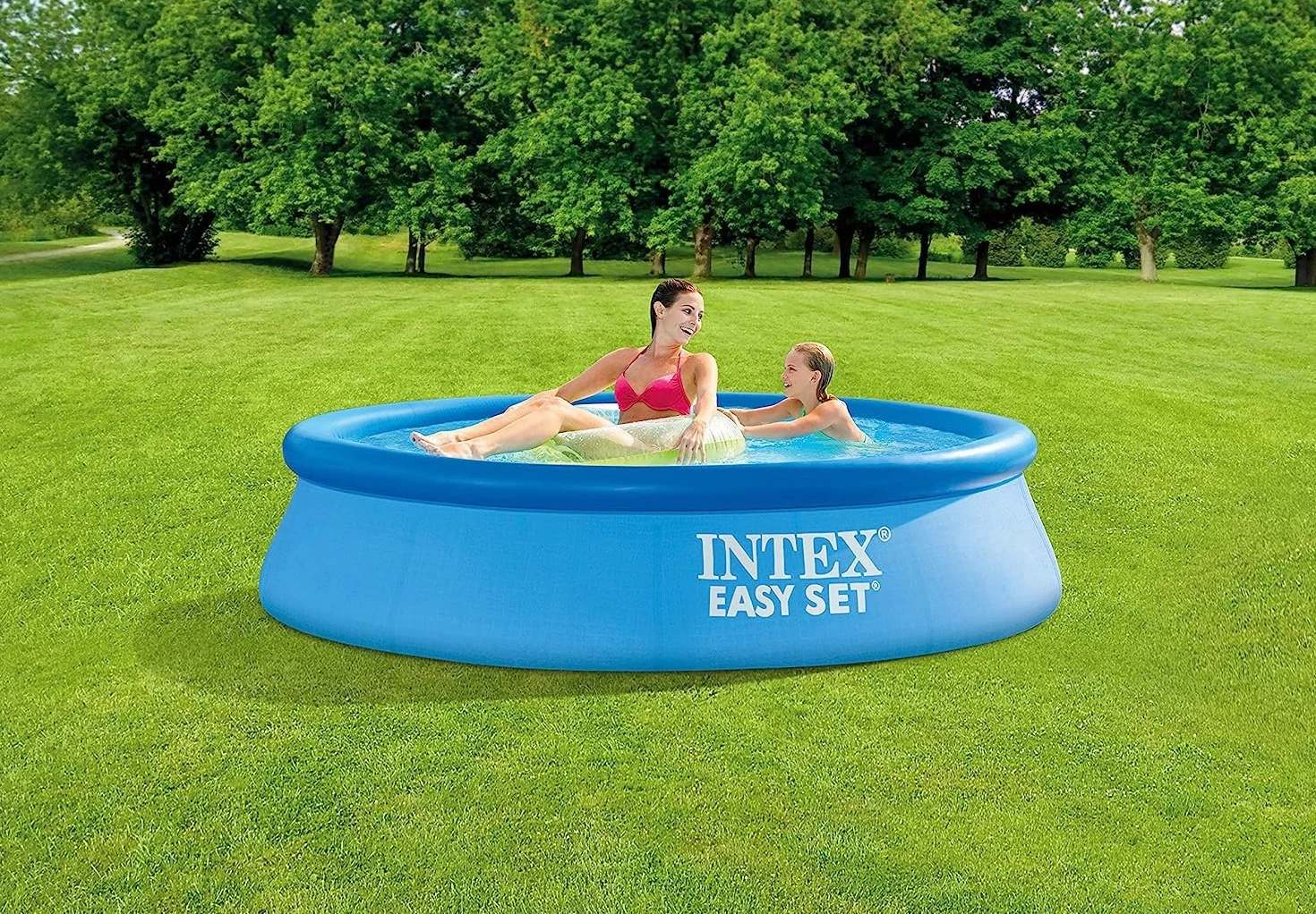 Intex Easy Set Basen Ogrodowy 244 x 244 x 61 cm Niebieski