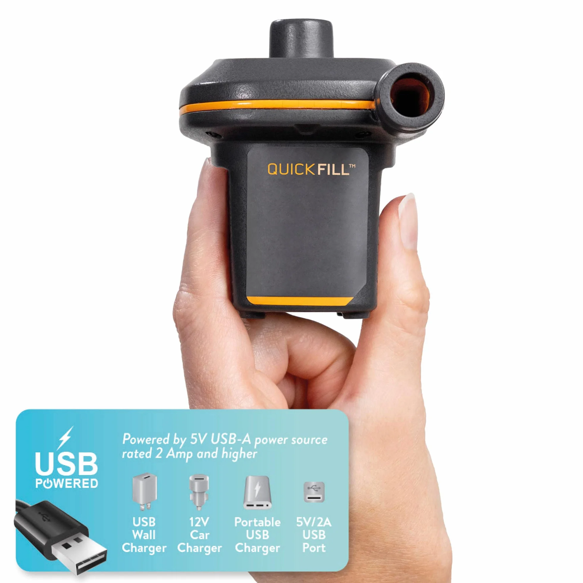 Intex Mini Quickfill 66635 pompa powietrza USB 150 l/min