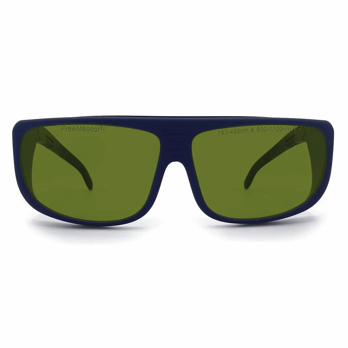 FREEMASCOT OD 8+ 190 nm - 450 nm / 800 nm - 1100 nm profesjonalne okulary ochronne laserowe do 405 nm, 450 nm, 980 nm, 1064 nm laser (styl 5)