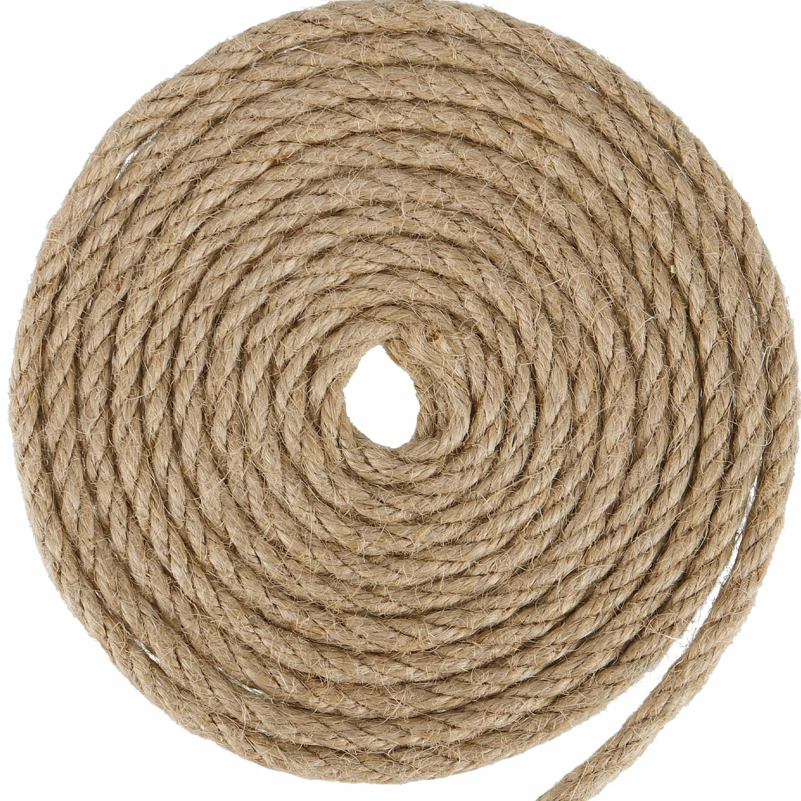 Sznurek jutowy 150 m x 5 mm brązowy, naturalna lina konopna do ogrodu i dekoracji