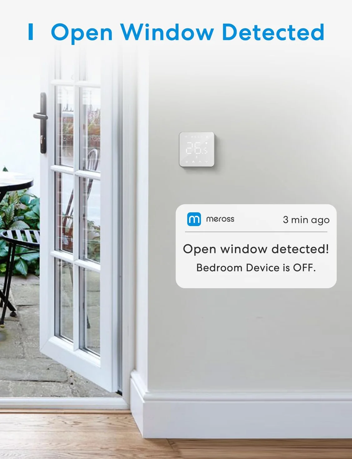 Inteligentny elektryczny termostat, ogrzewanie podłogowe WLAN, thermostat kompatybilny z HomeKit, Alexa i Google, sterowanie głosowe, harmonogram zdalnego sterowania, cyfrowy ekran dotykowy LED