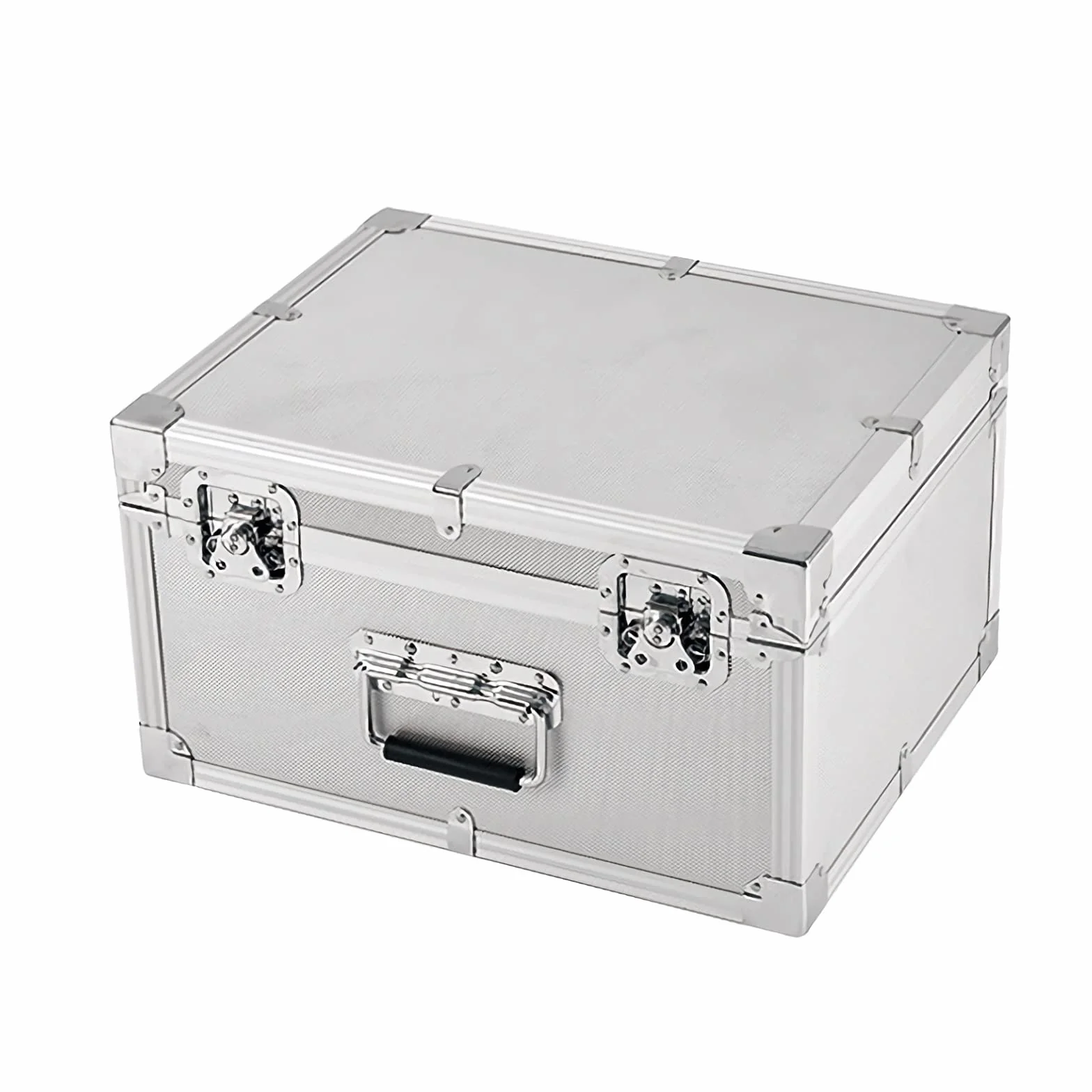 Przenośna skrzynka narzędziowa Aluminiowa twarda skrzynka narzędziowa Teczka Przenośna skrzynka narzędziowa Torba do przechowywania Torba do przenoszenia Sprzęt do aparatu PC Organizer Skrzynia ze zdejmowanym organizerem do przechowywania narzędzi piankow