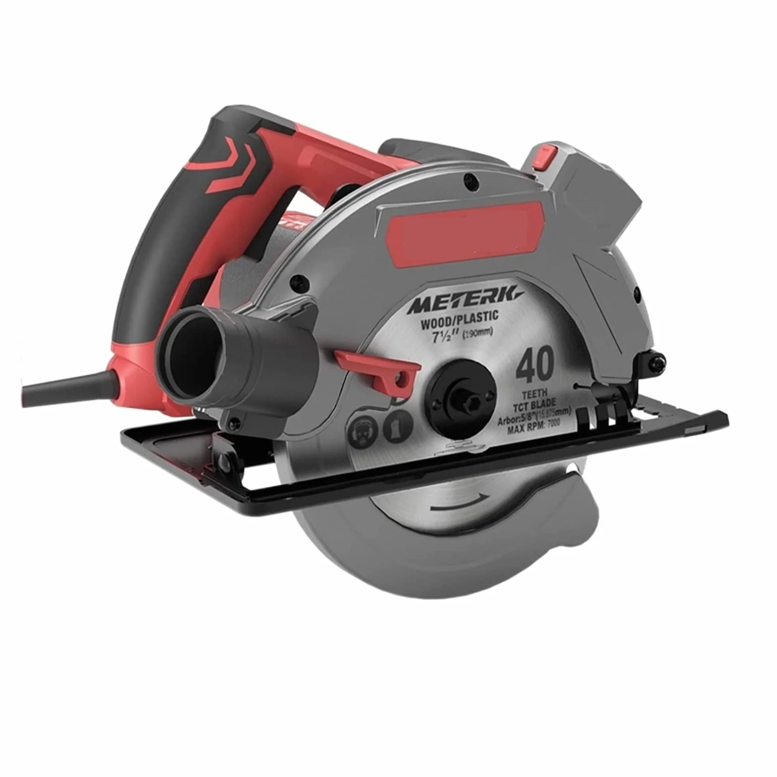 1500W elektryczna piła tarczowa 5000 obr./min 190mm aluminiowa obudowa przenośny nóż stolarskie narzędzia tnące stołowa do drewna(Type A With 2 Blades)