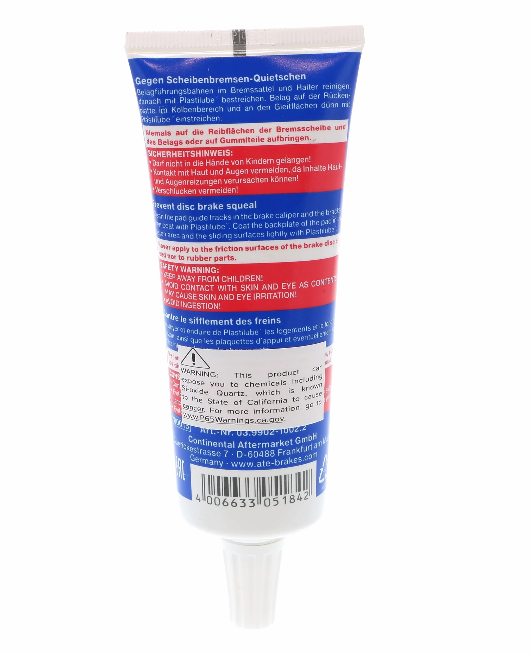 Ate 700015 Smar, Niebieski, 75 ml