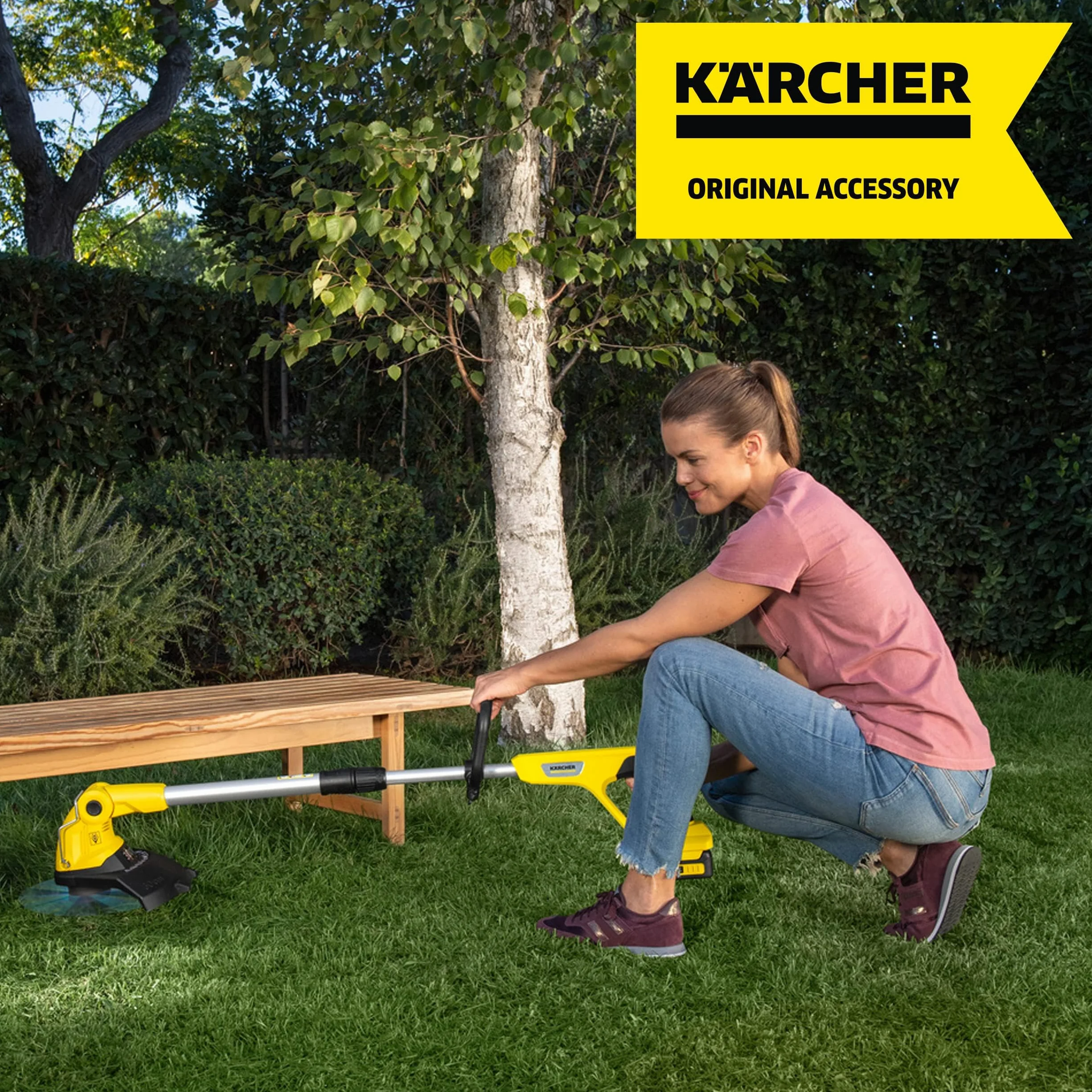 Kärcher zestaw żyłek do podkaszarki akumulatorowej LTR 18 Battery, 3 szt., 3,7 m, 1,6 mm