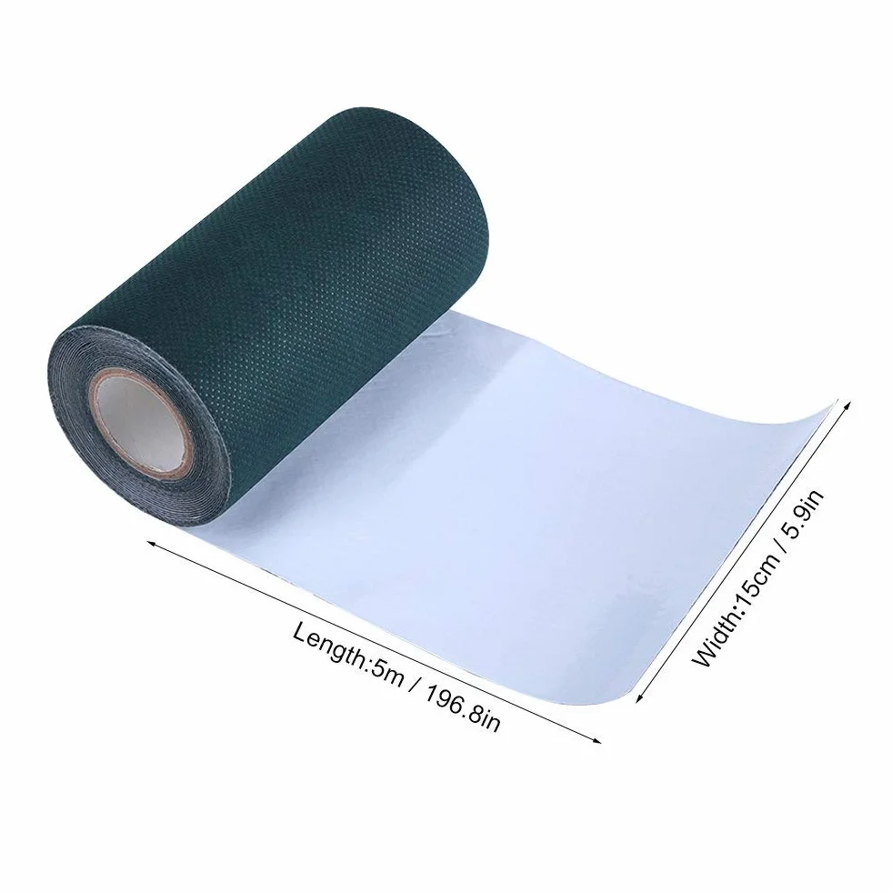 Sztuczna trawa klej taśma łącząca 5 m x 15 cm samoprzylepna realistyczny wygląd ogród