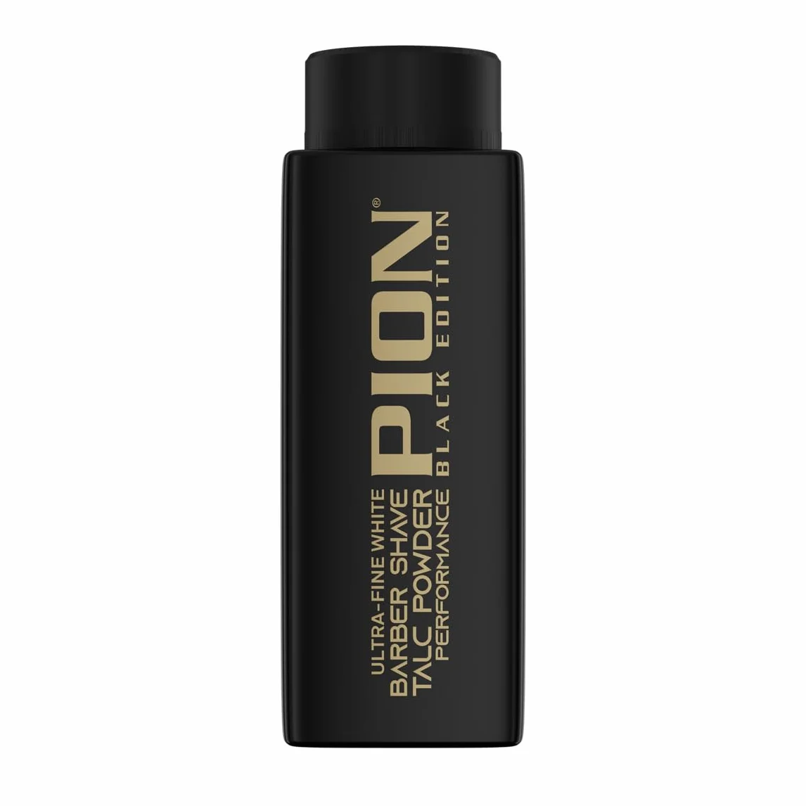 Pion Barber Shave Talc Powder Black Edition – ultra delikatny biały proszek zapewniający delikatne golenie, 180 g
