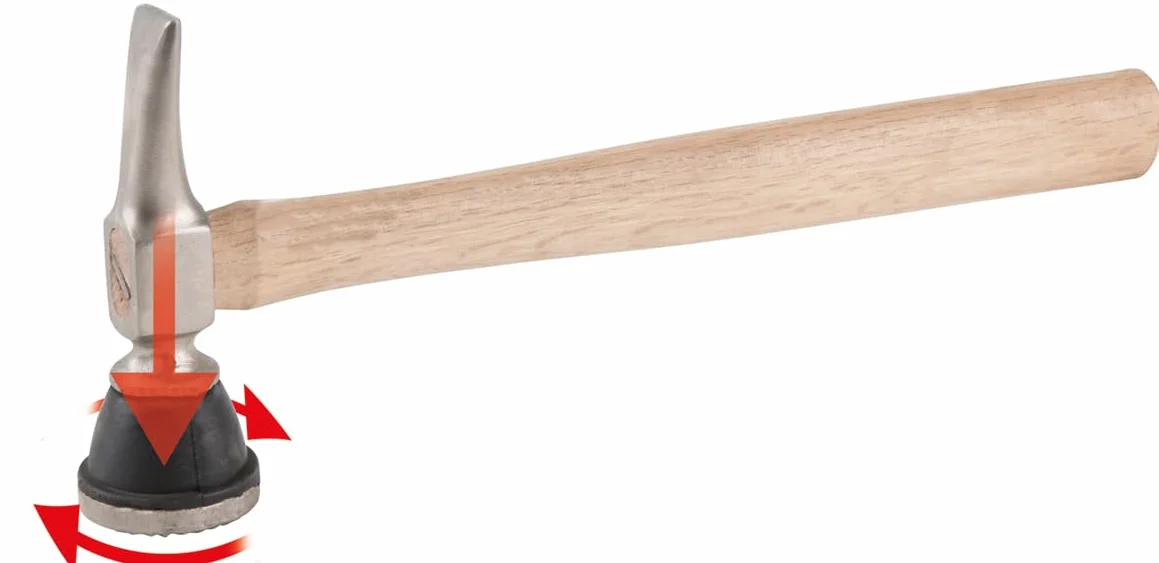 KS Tools 140.2109 Młotek blacharski duży, okrągły/szpic